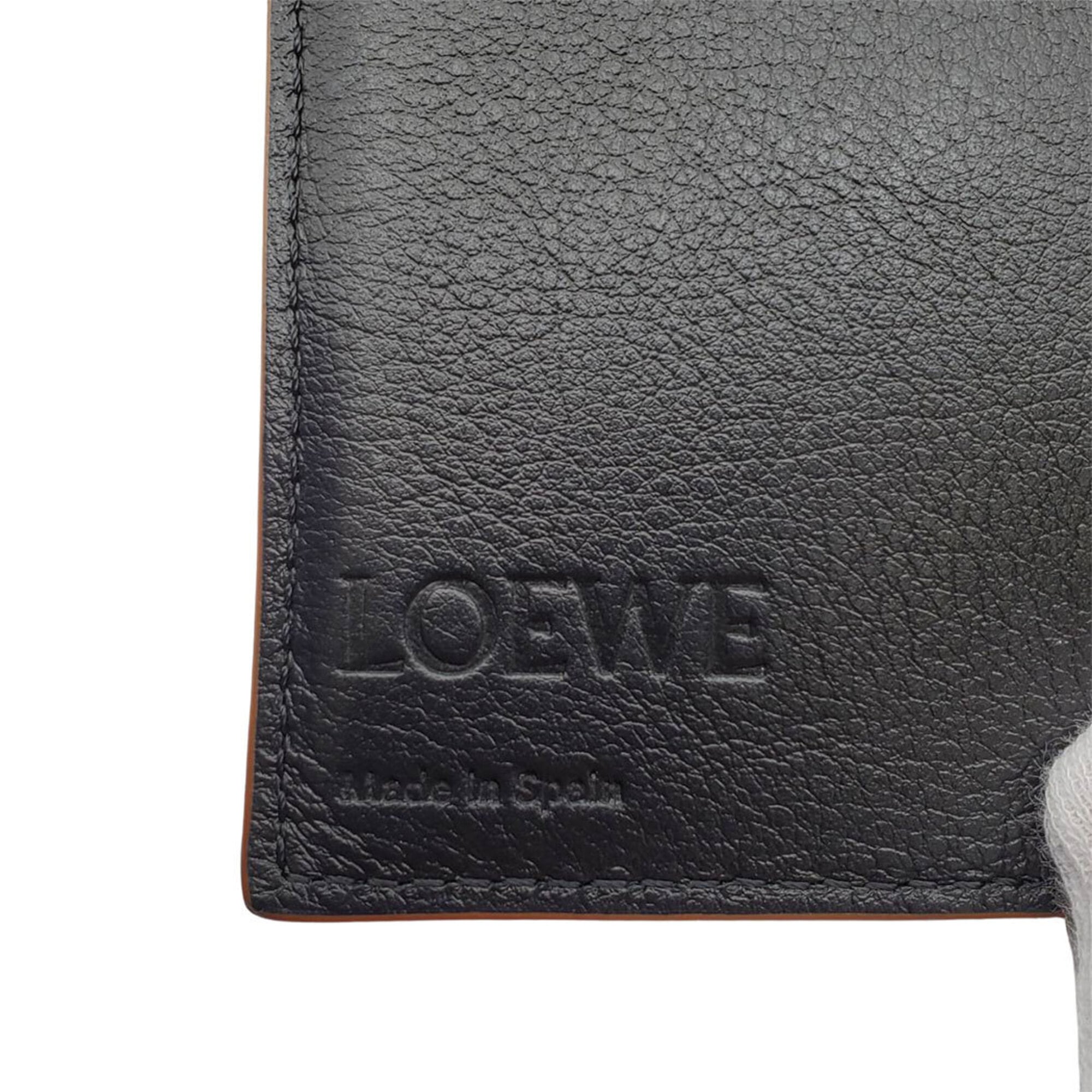 Loewe Black Leather Wallet (Tri-Fold) (Pre-Owned)