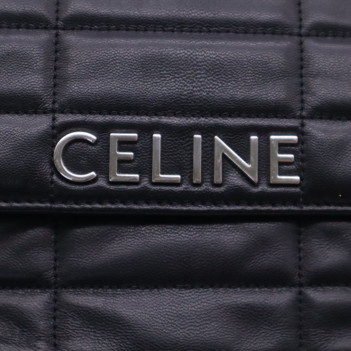 Celine Black Leather Shoulder Bag (Pre-Owned)