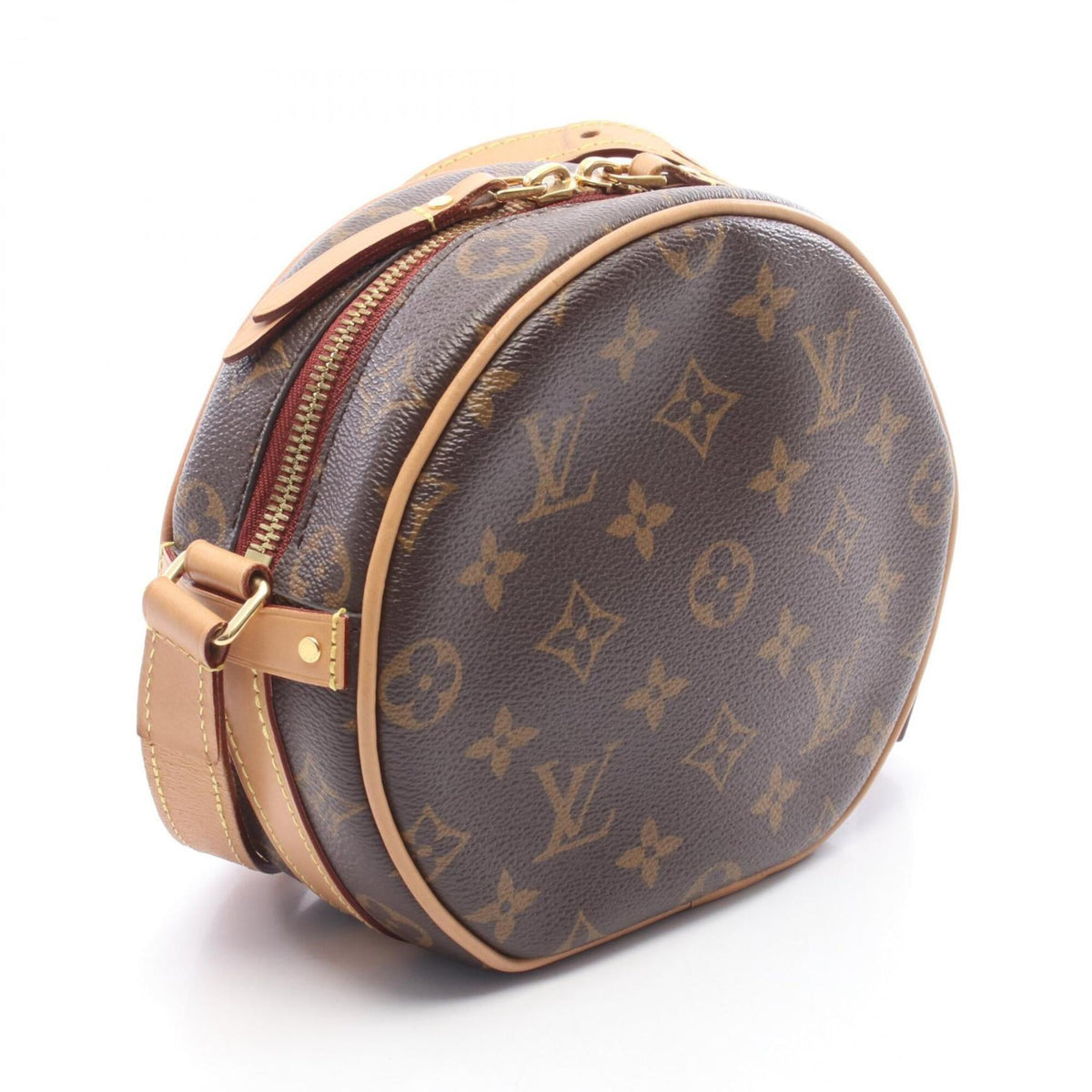 Louis Vuitton Brown Monogram Coated Canvas Handbag Shoulder Bag (Pre-Owned)