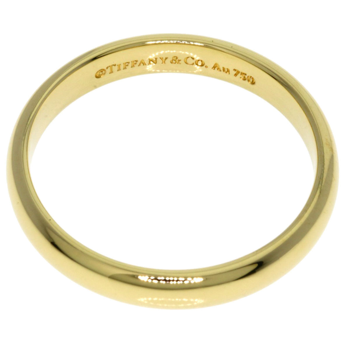 Tiffany Yellow Gold (18K) Band Ring (Pre-Owned)