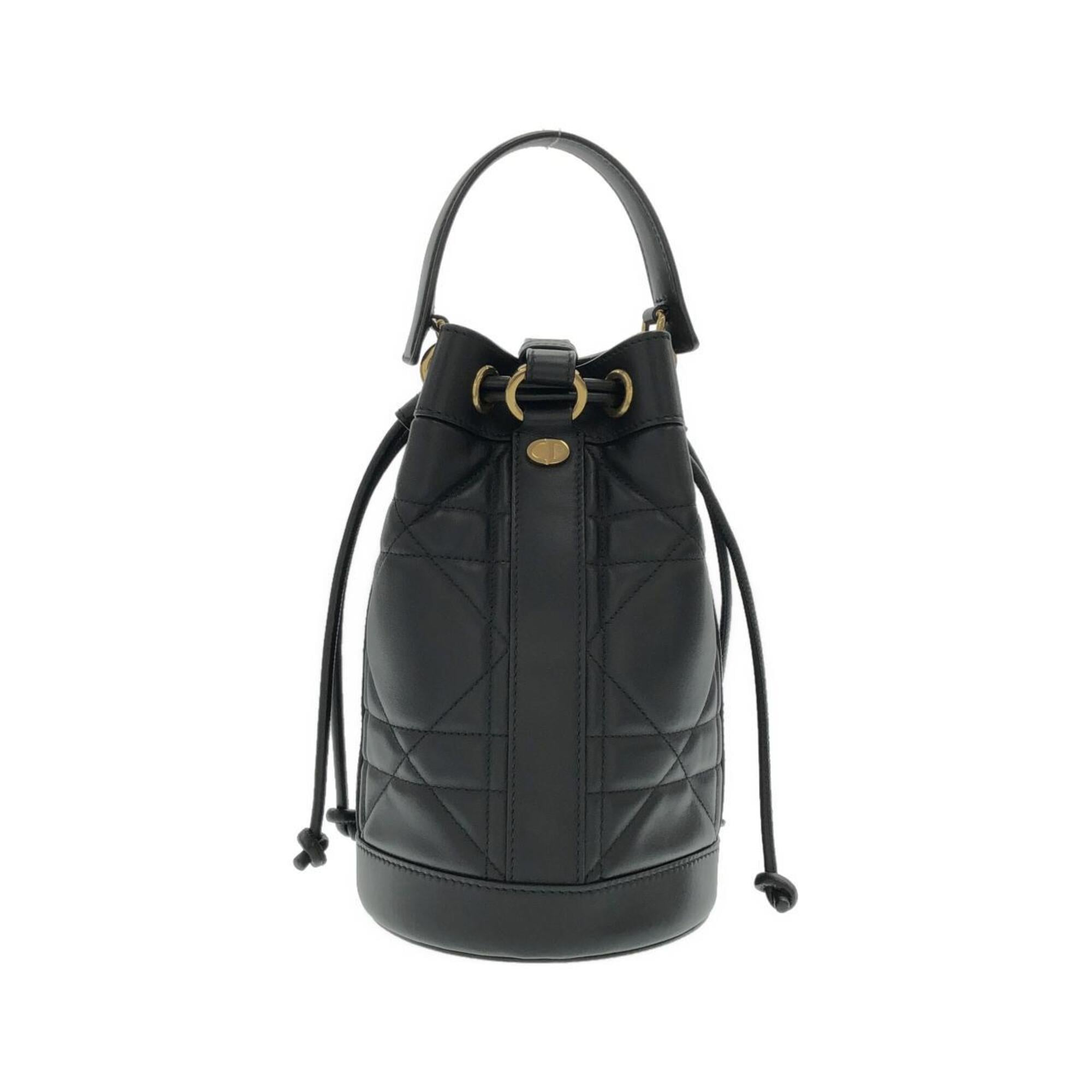 Christian Dior Black Leather Backpack (Pre-Owned)