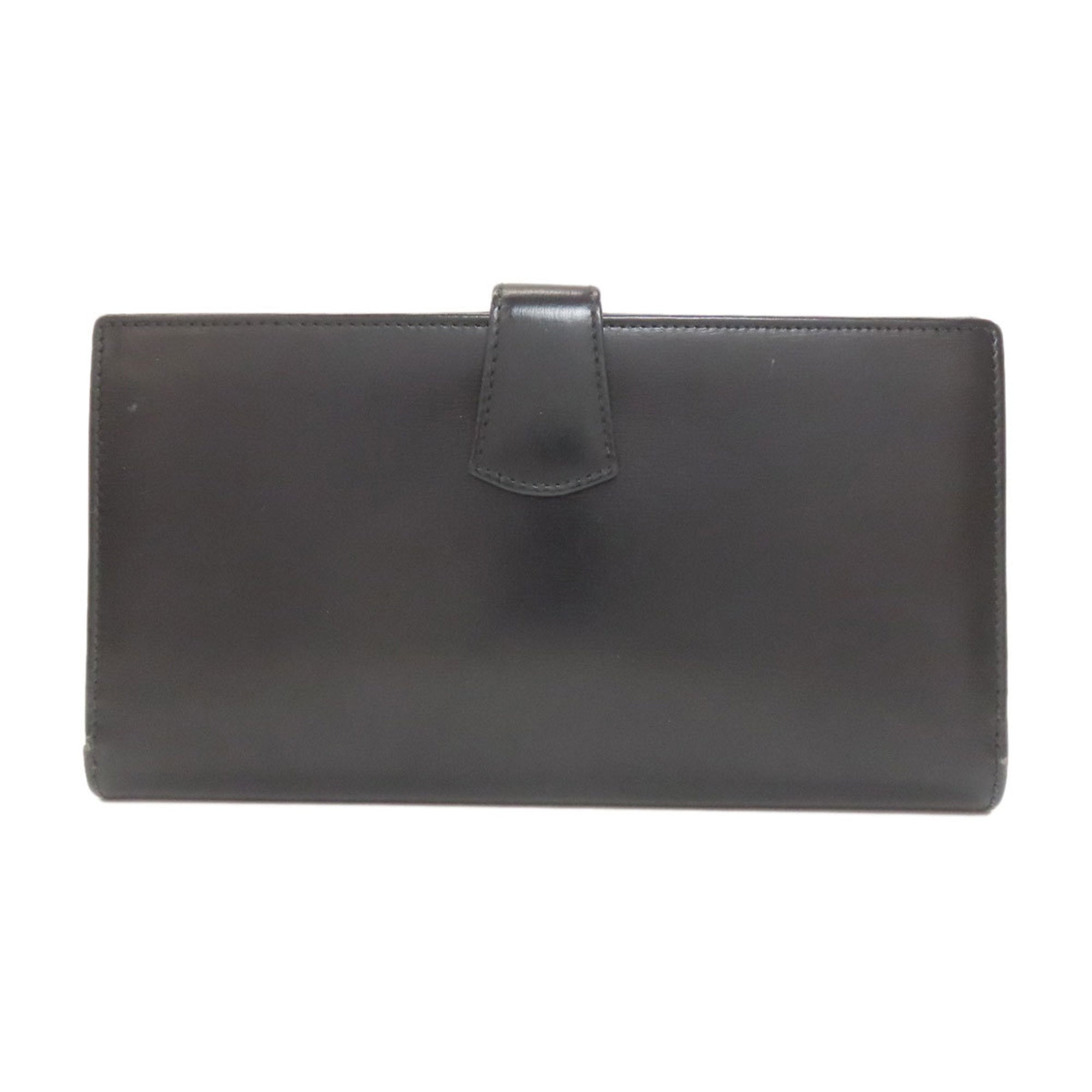 Loewe Black Leather Long Wallet (Bi-Fold) (Pre-Owned)