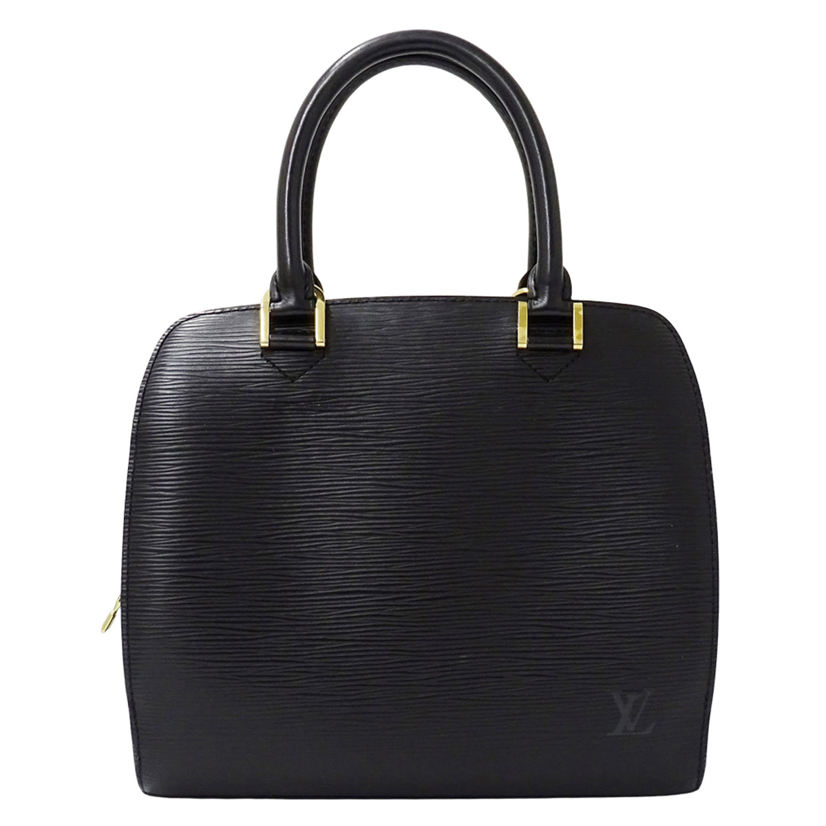Louis Vuitton Noir Epi Leather Handbag (Pre-Owned)