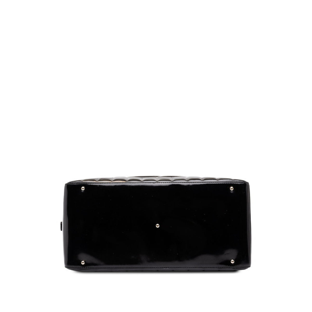 Chanel Black Patent Leather Handbag (Pre-Owned)