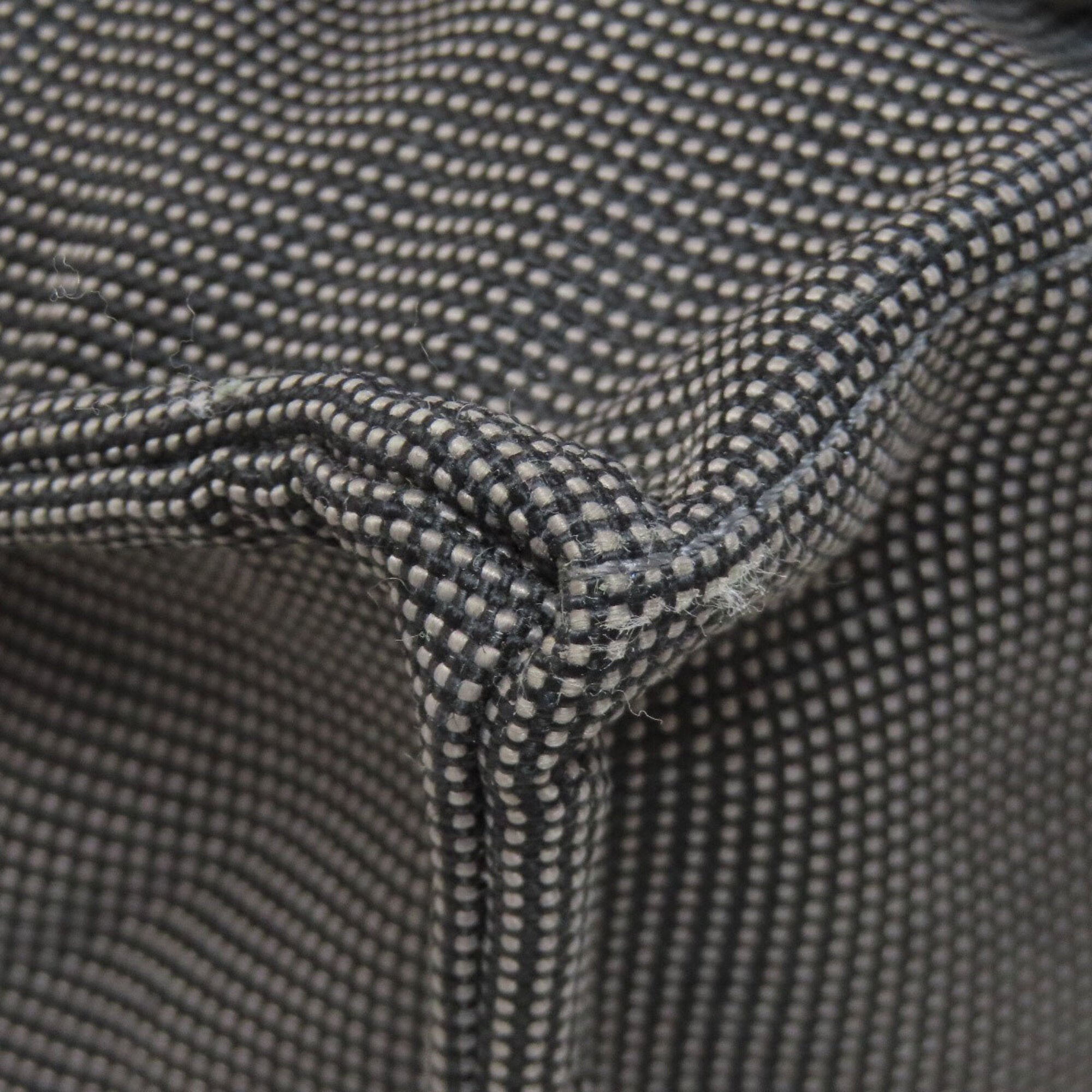 Hermes Gray Canvas Backpack (Pre-Owned)