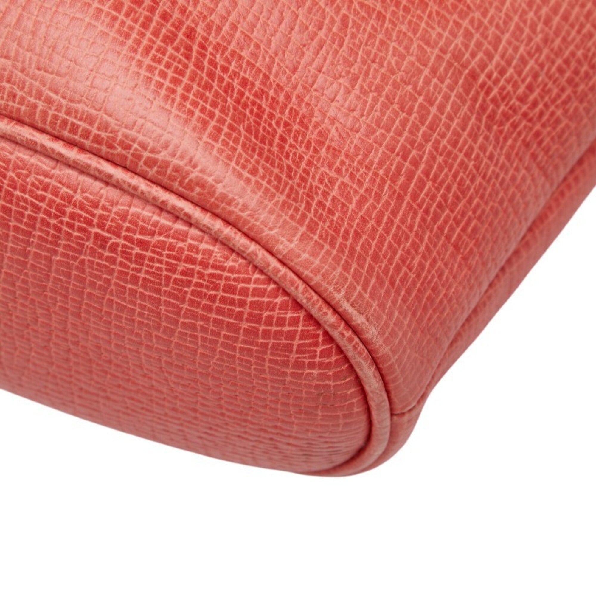 Loewe Red Color Leather Backpack (Pre-Owned)