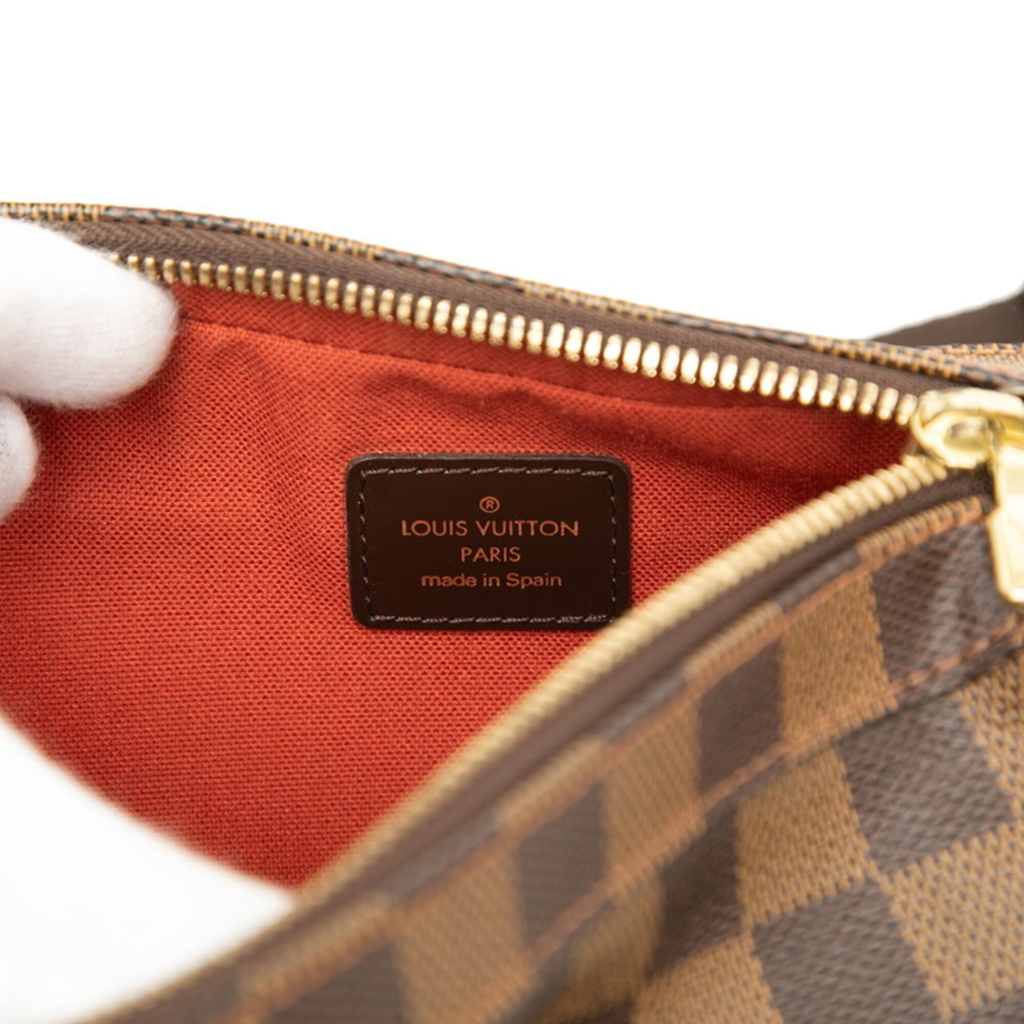 Louis Vuitton Brown Pvc Leather Sling Bag (Pre-Owned)