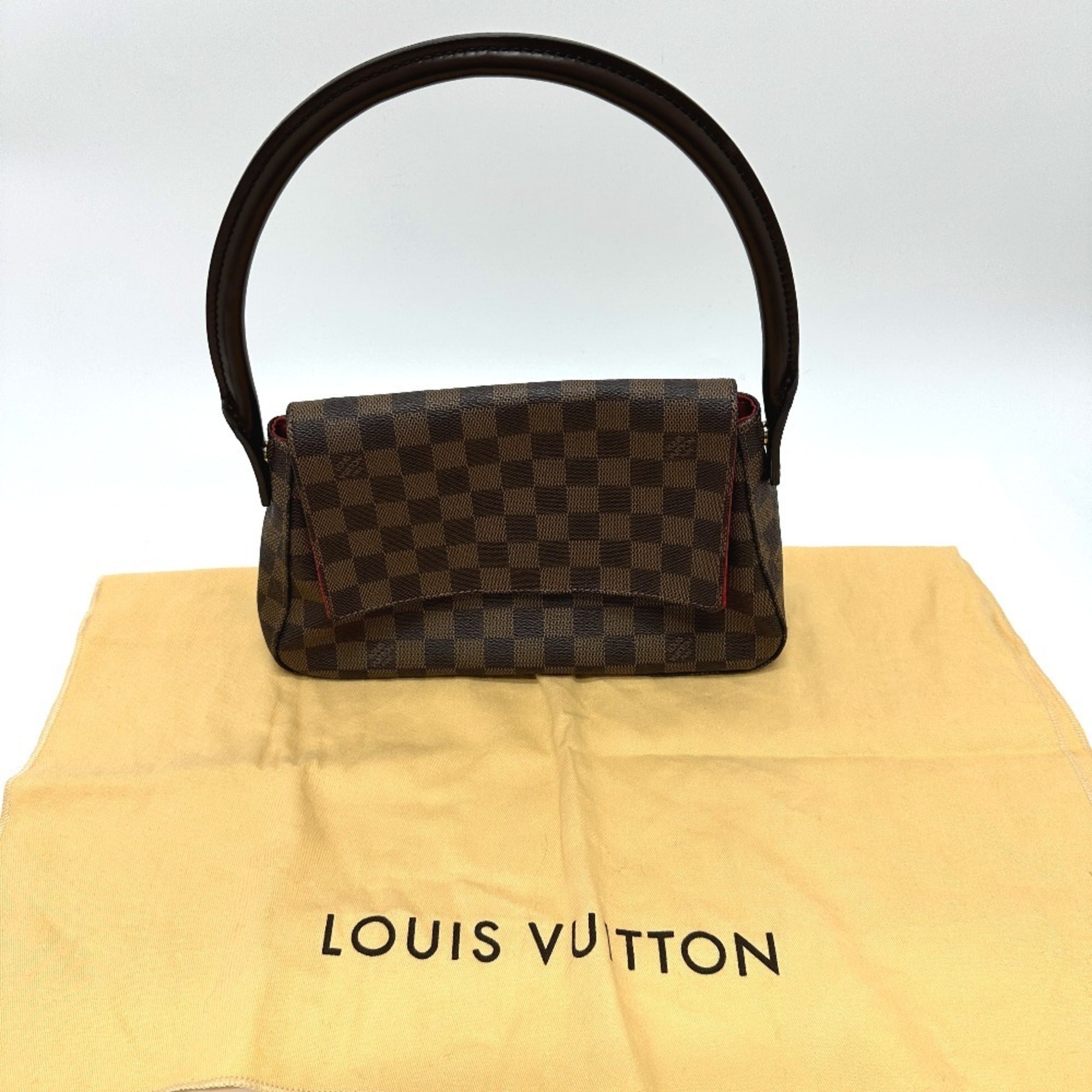 Louis Vuitton Damier Brown Ebene Damier Canvas Shoulder Bag Tote Bag (Pre-Owned)