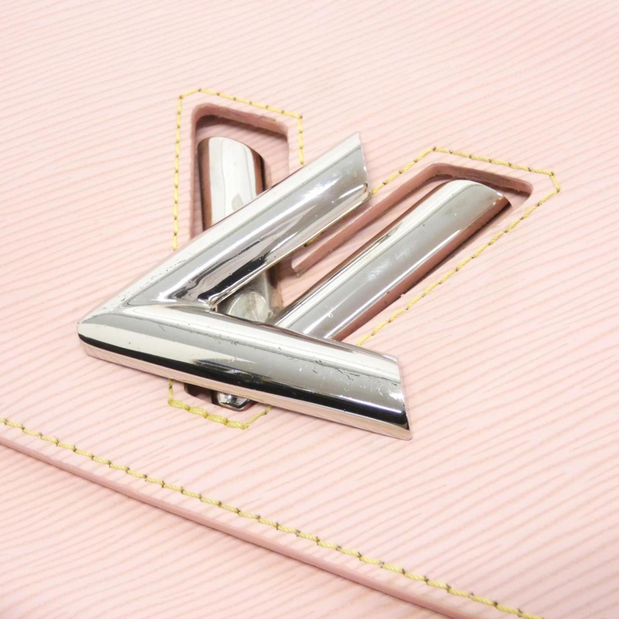 Louis Vuitton Pink Leather Shoulder Bag (Pre-Owned)