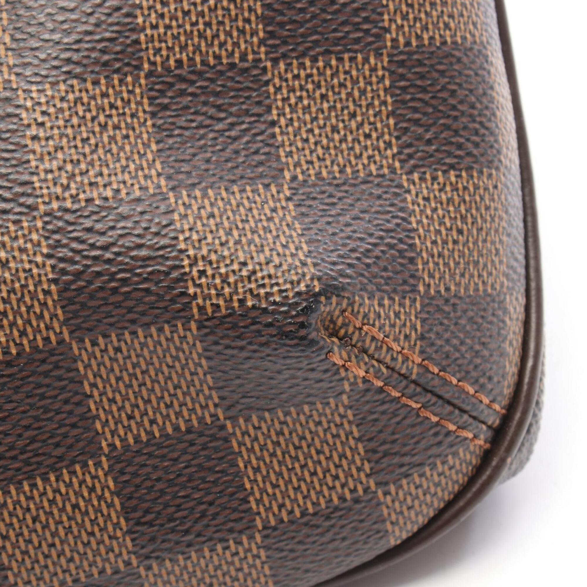 Louis Vuitton Brown Damier Canvas Coated Canvas Handbag (Pre-Owned)