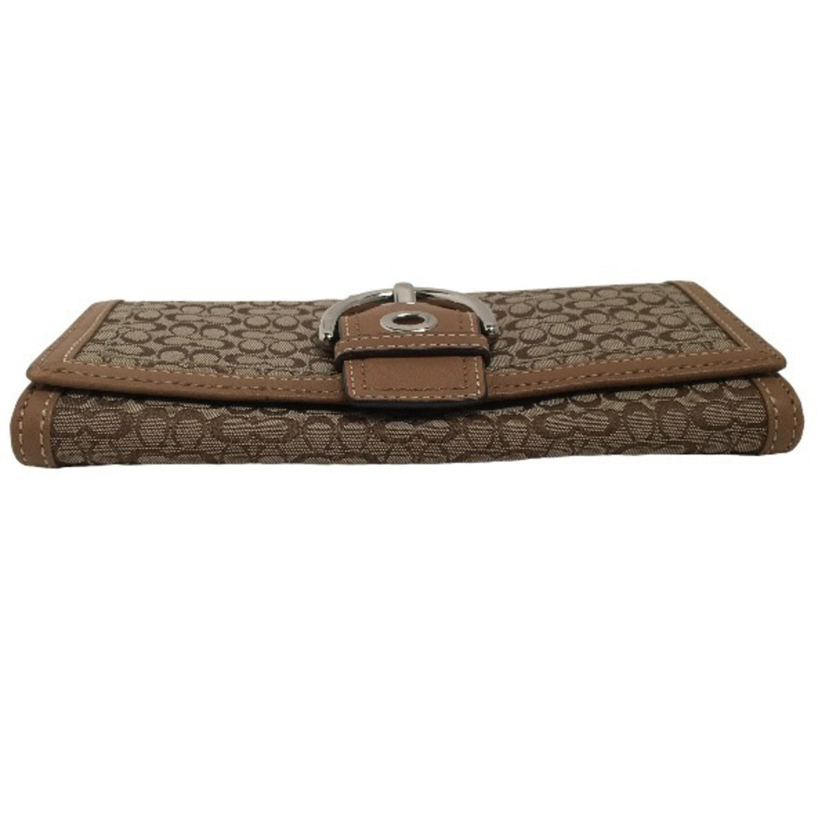Coach Brown Long Wallet (Bi-Fold) (Pre-Owned)