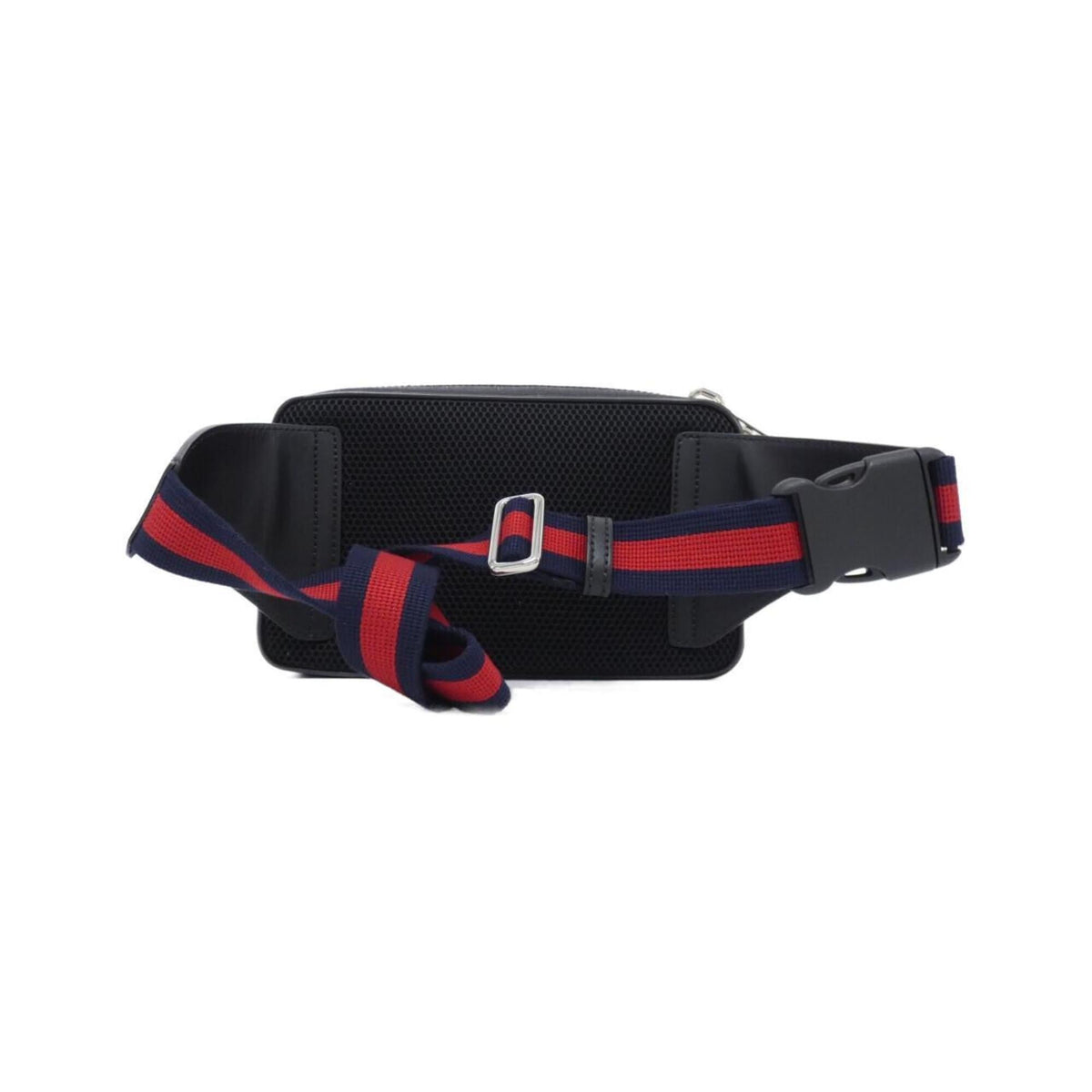 Gucci Black Gray Gg Supreme Canvas Fanny Pack (Pre-Owned)
