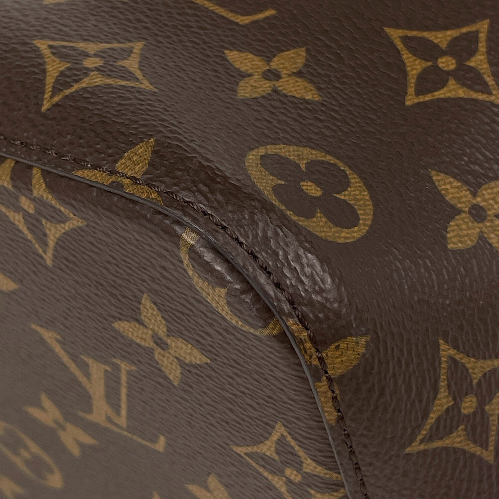 Louis Vuitton Black Brown Noir Monogram Shoulder Bag (Pre-Owned)