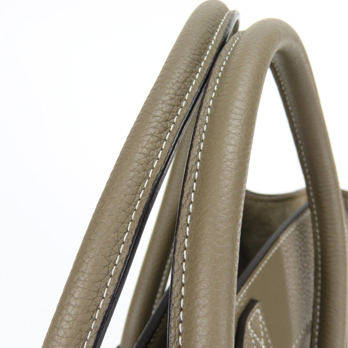 Celine Grayish Leather Tote Bag (Pre-Owned)
