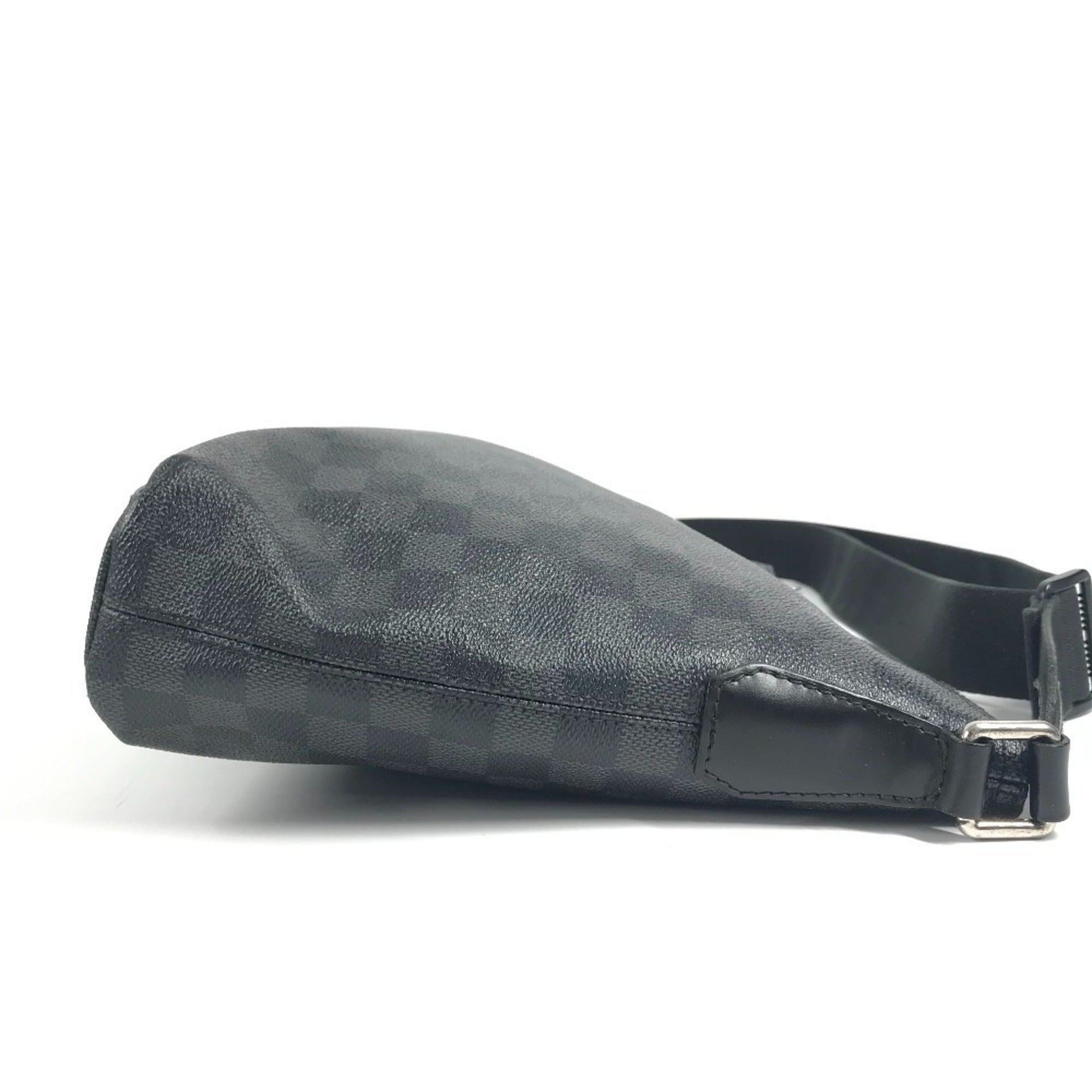Louis Vuitton Damier Graphite Black Damier Graphite Shoulder Bag (Pre-Owned)