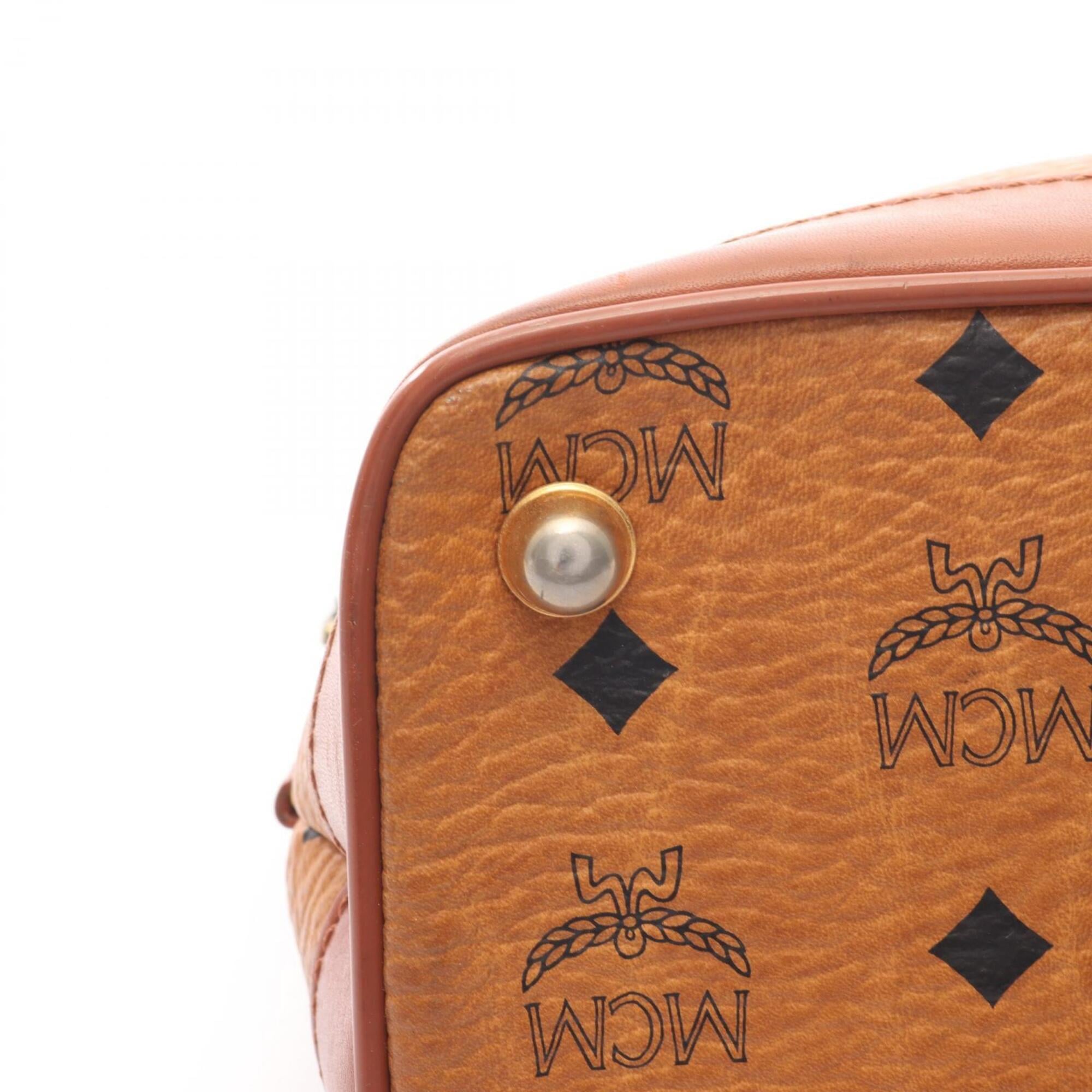 Mcm Brown Leather Handbag (Pre-Owned)