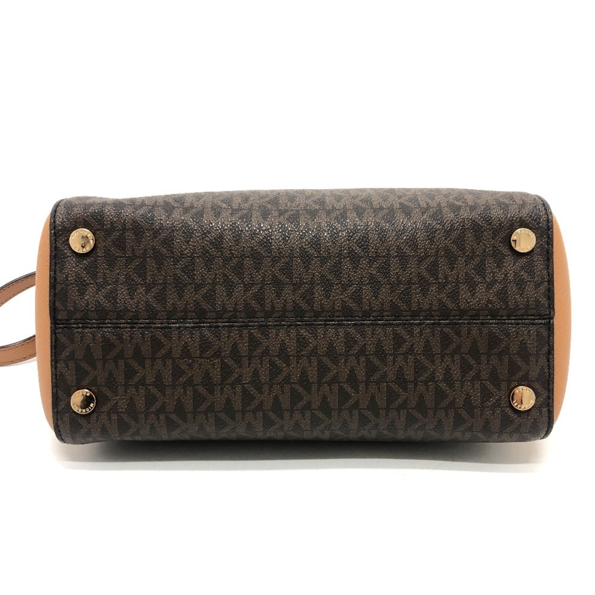 Michael Kors Brown Pvc Handbag (Pre-Owned)