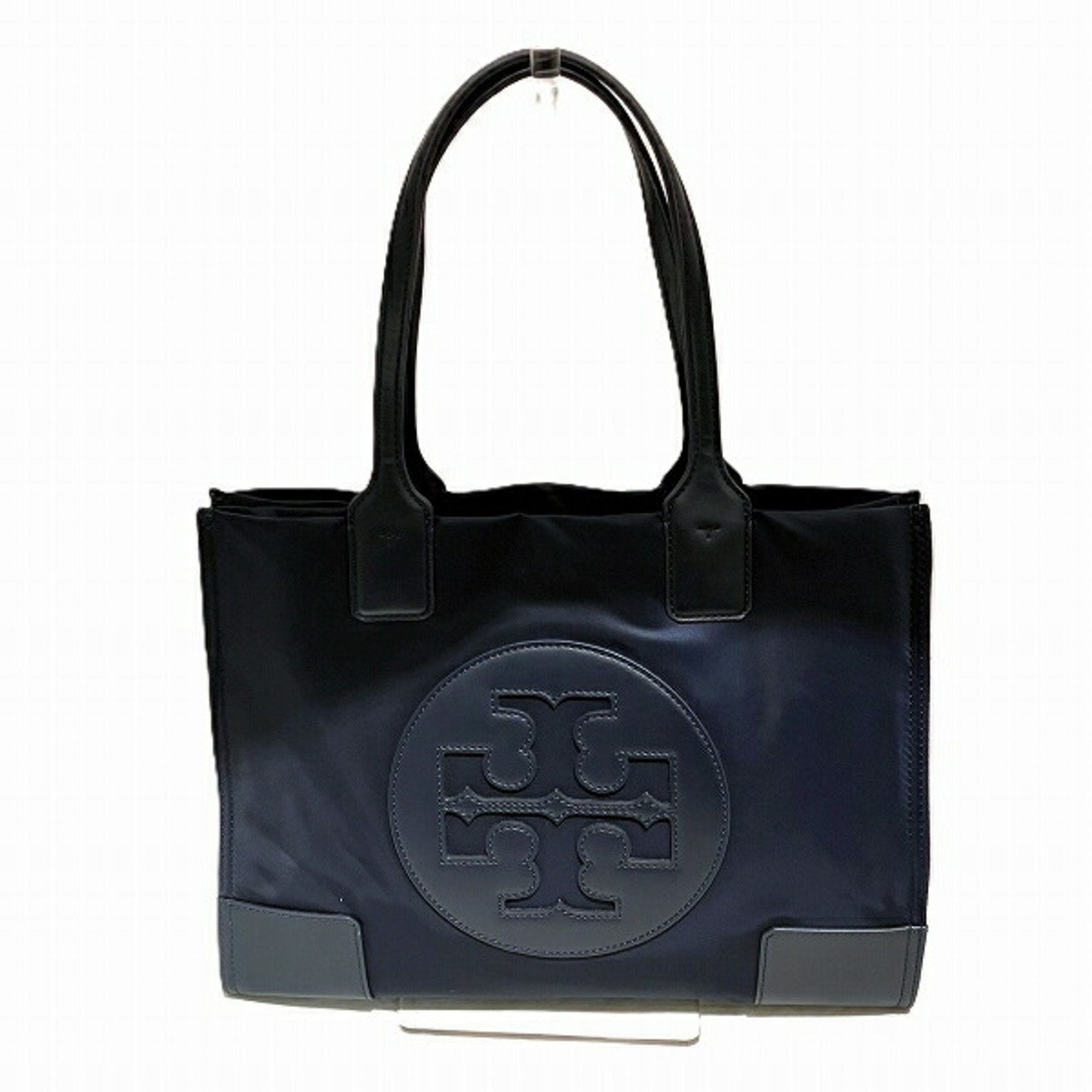 Tory Burch Navy Nylon Tote Bag (Pre-Owned)