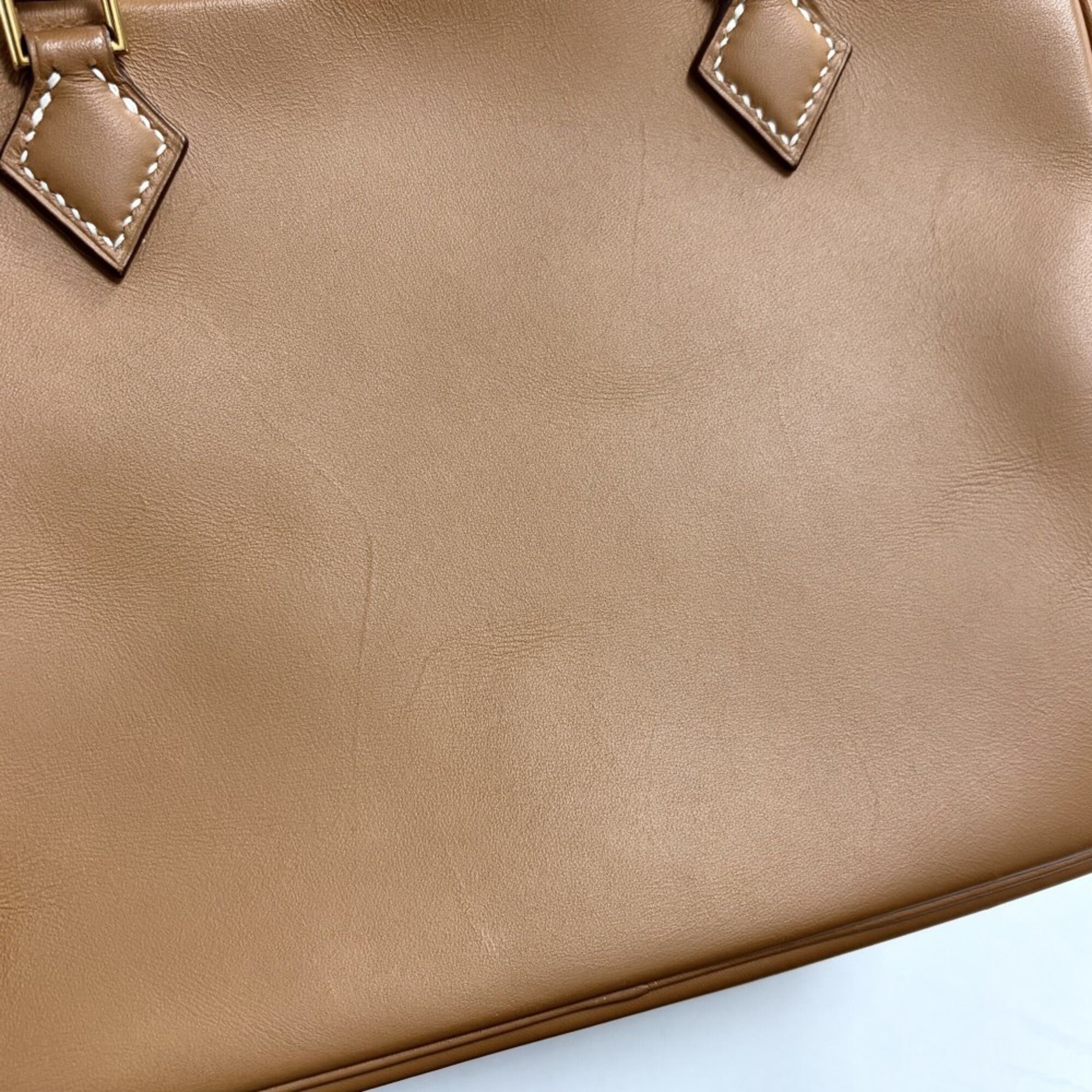 Hermes Brown Leather Handbag (Pre-Owned)