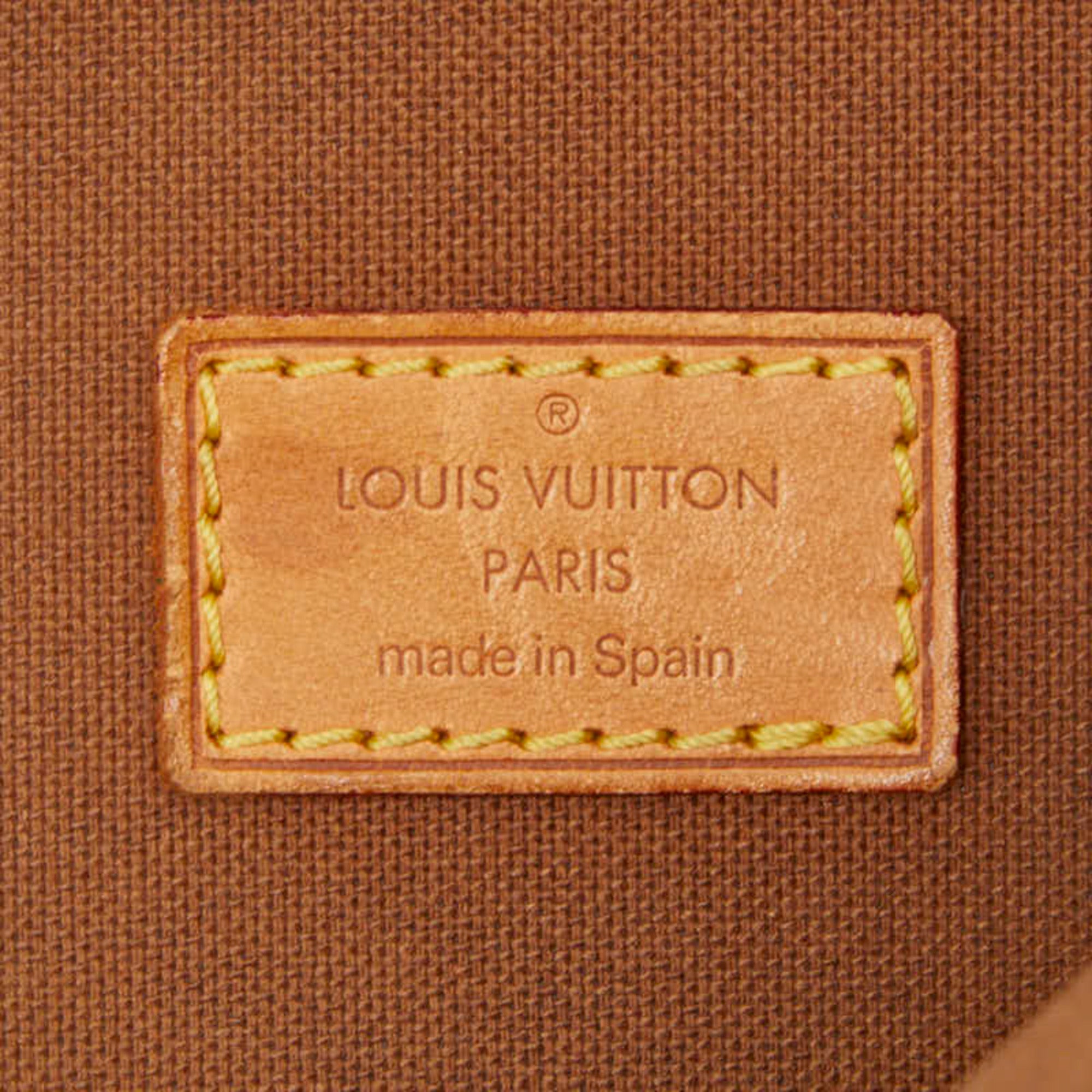 Louis Vuitton Brown Pvc Leather Fanny Pack Sling Bag (Pre-Owned)