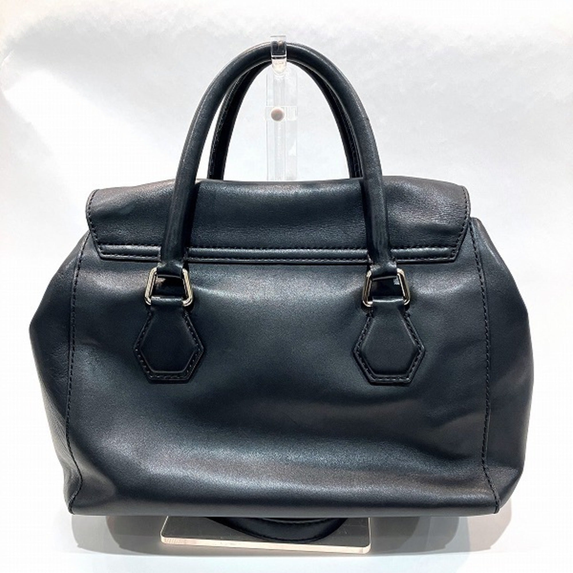 Kate Spade Black Leather Handbag Shoulder Bag (Pre-Owned)