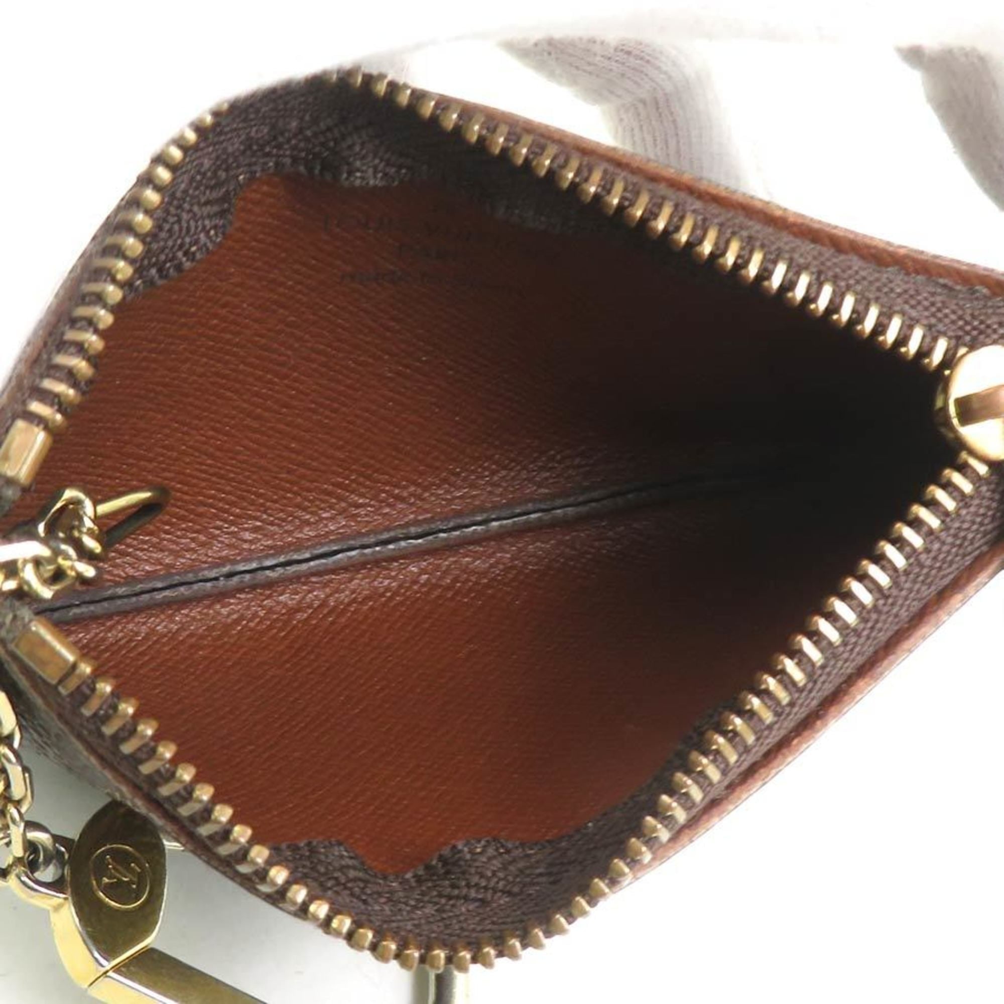 Louis Vuitton Brown Monogram Coin Purse/Coin Case (Pre-Owned)