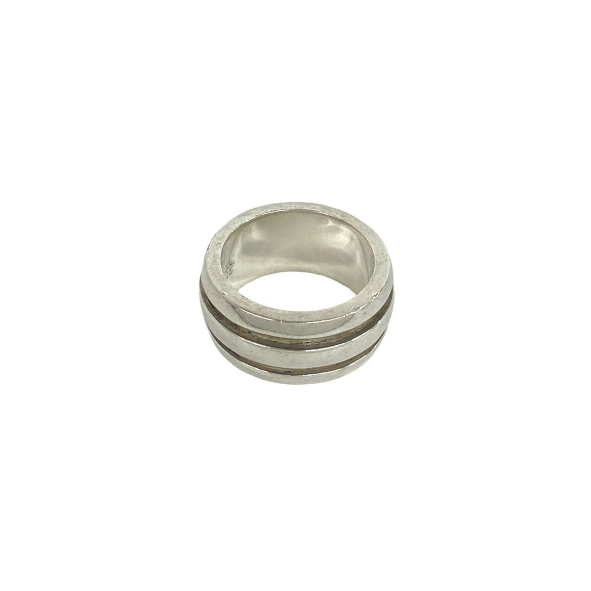 Tiffany Silver Silver 925 Band Ring (Pre-Owned)