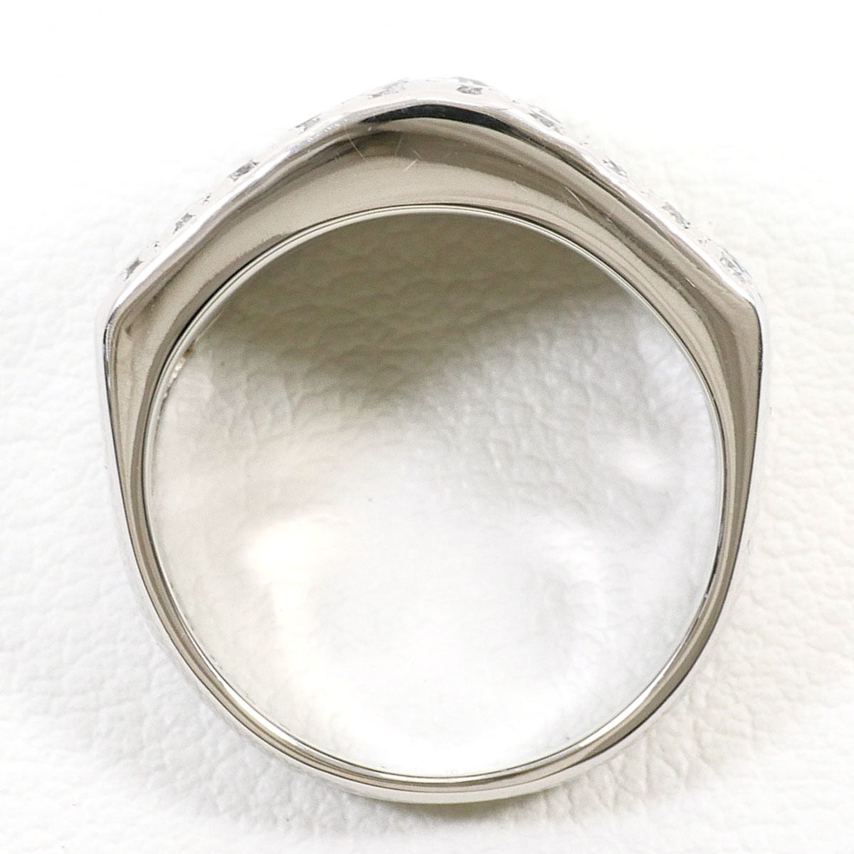 Unbranded Blue Platinum Platinum 900 Band Ring (Pre-Owned)