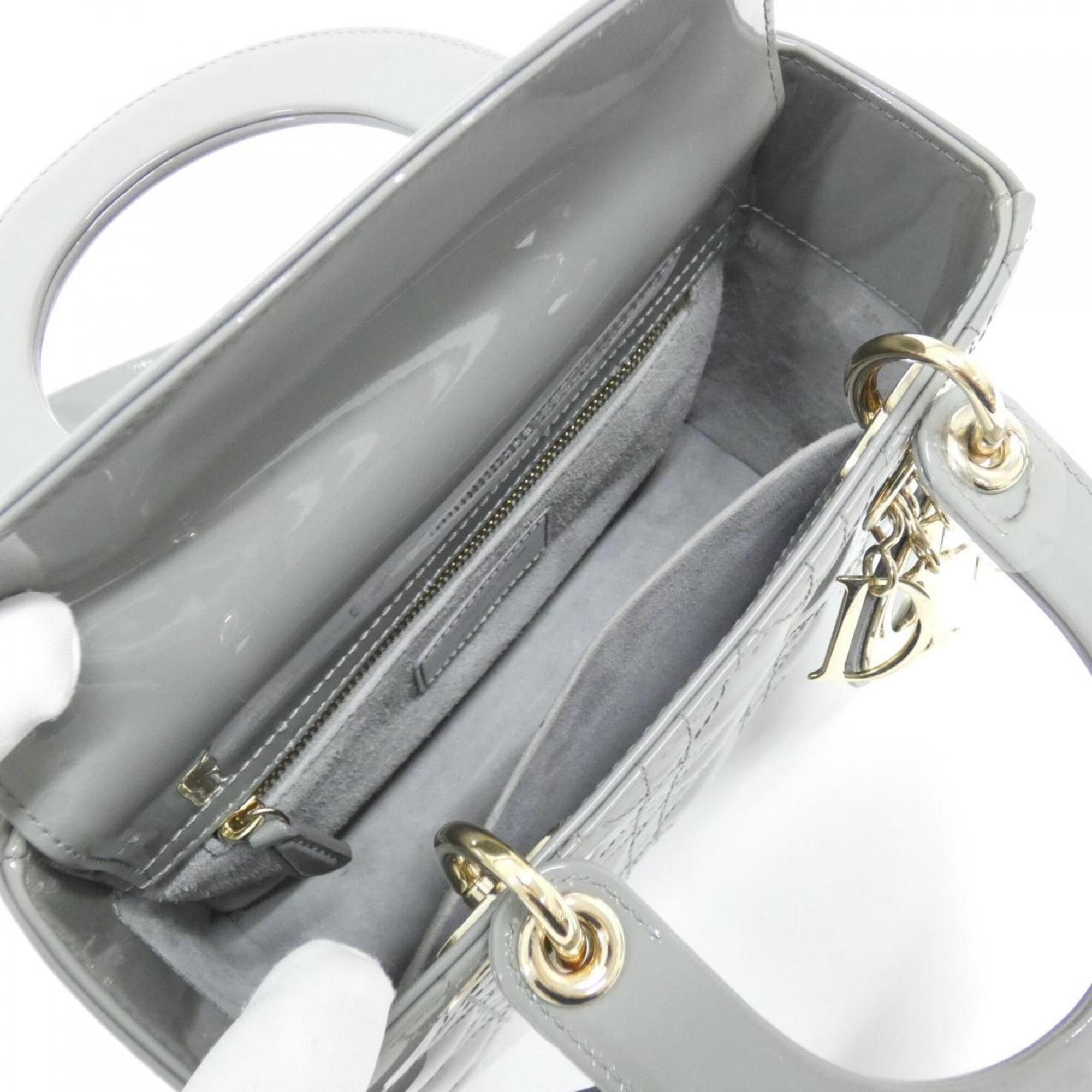Christian Dior Gray Handbag (Pre-Owned)