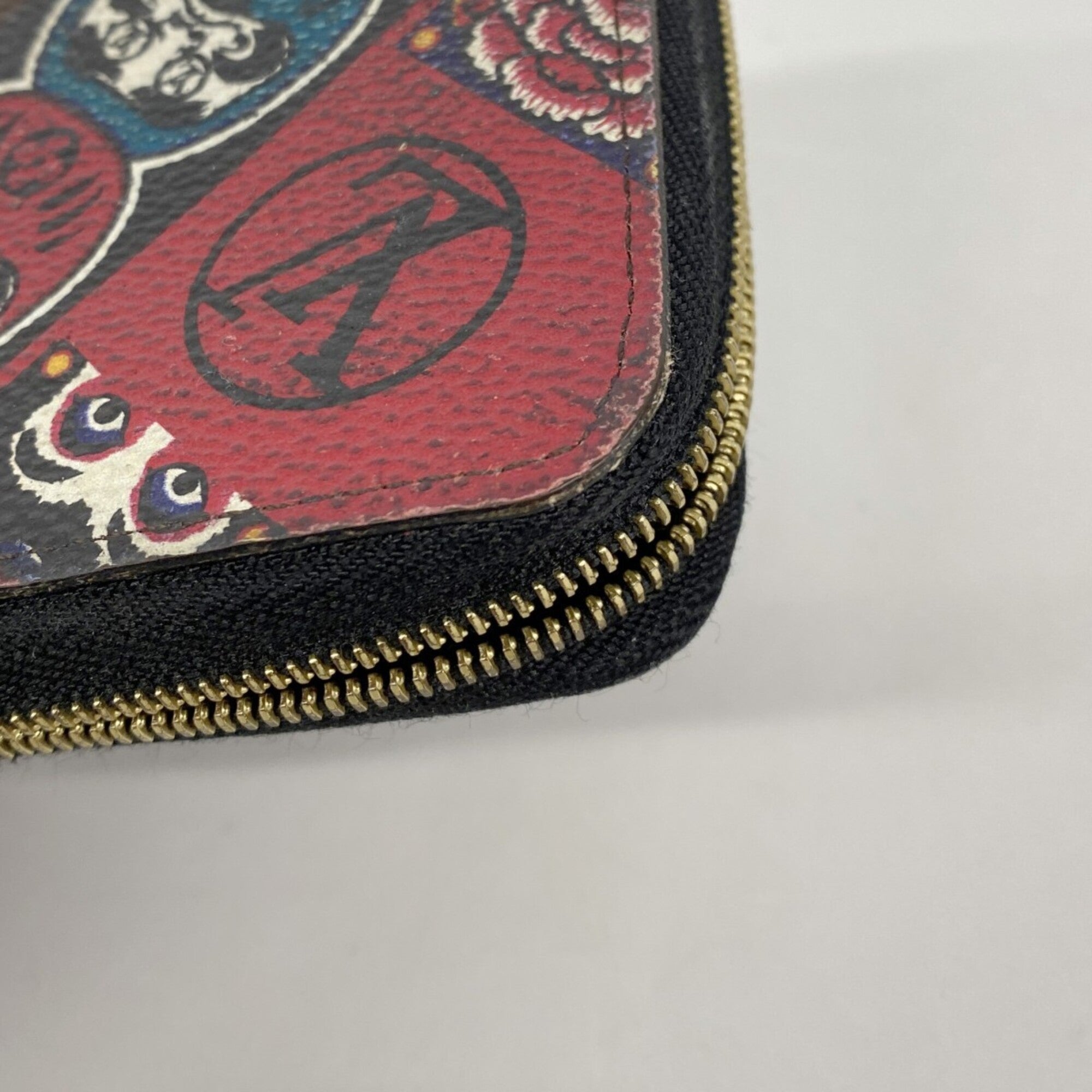 Louis Vuitton Brown Multi-Color Coin Purse/Coin Case (Pre-Owned)