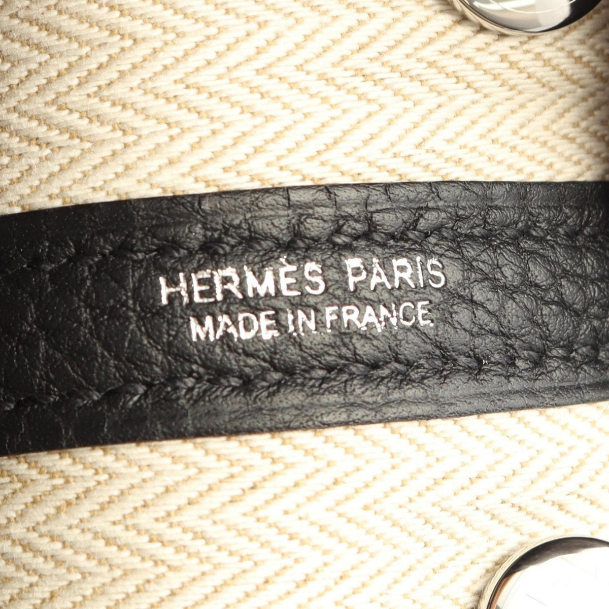 Hermes Black Negonda Leather Leather Handbag (Pre-Owned)