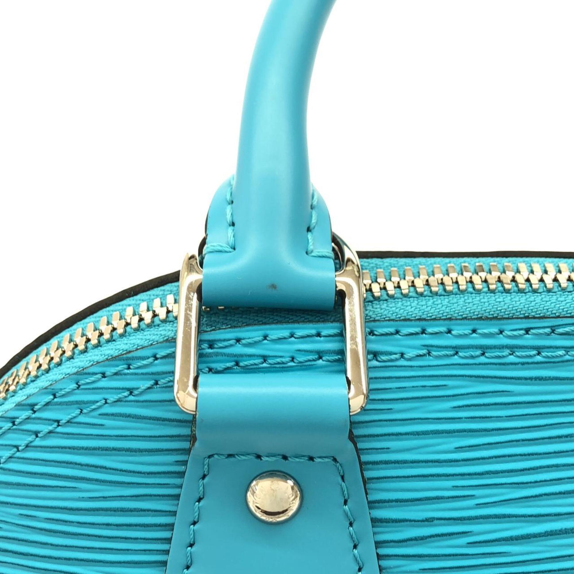 Louis Vuitton Turquoise Leather Handbag (Pre-Owned)