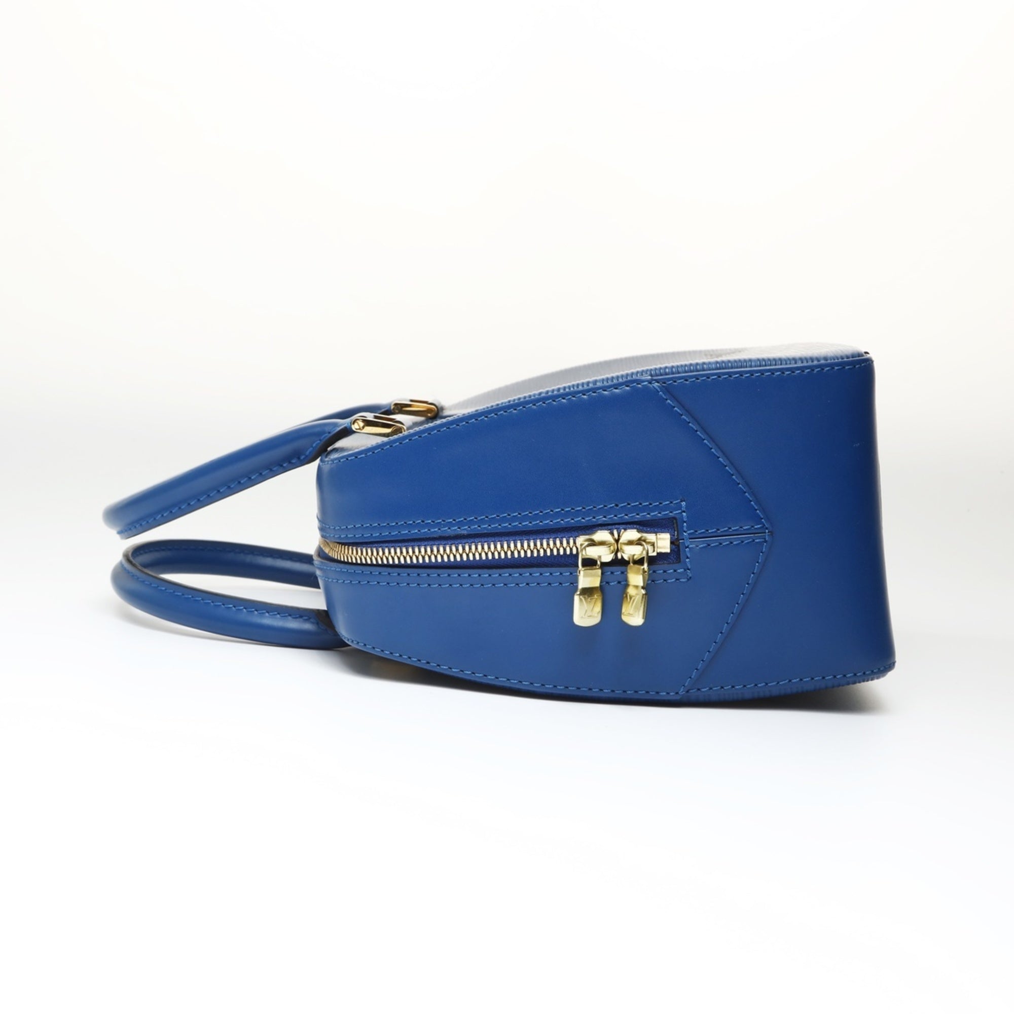 Louis Vuitton Epi Blue Epi Leather Handbag (Pre-Owned)