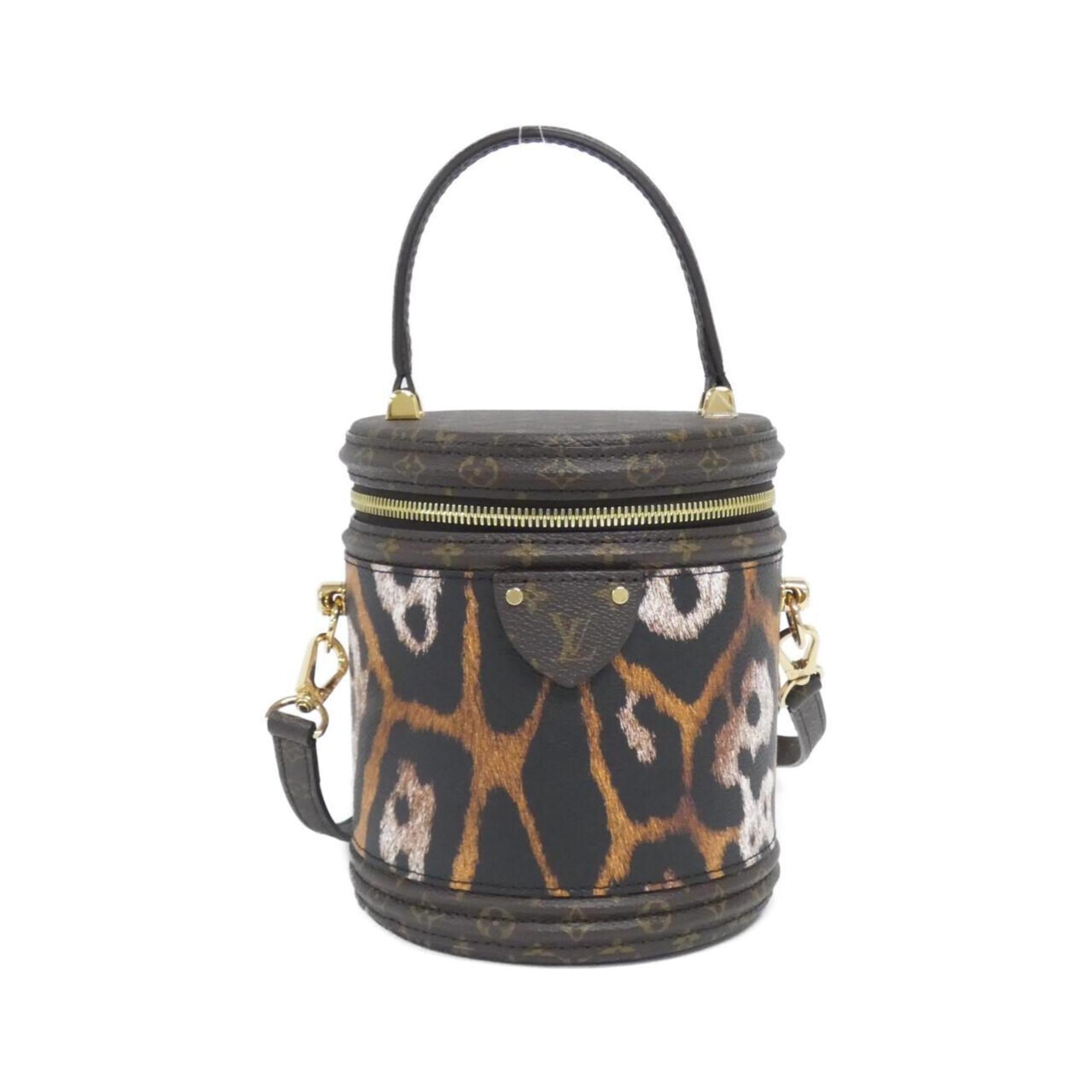 Louis Vuitton Brown Coated Canvas Handbag (Pre-Owned)