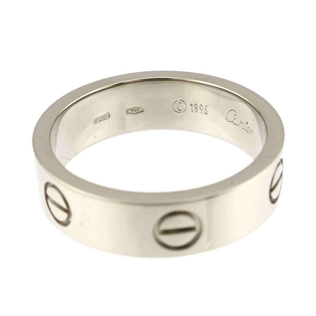 Cartier White Gold (18K) Band Ring (Pre-Owned)