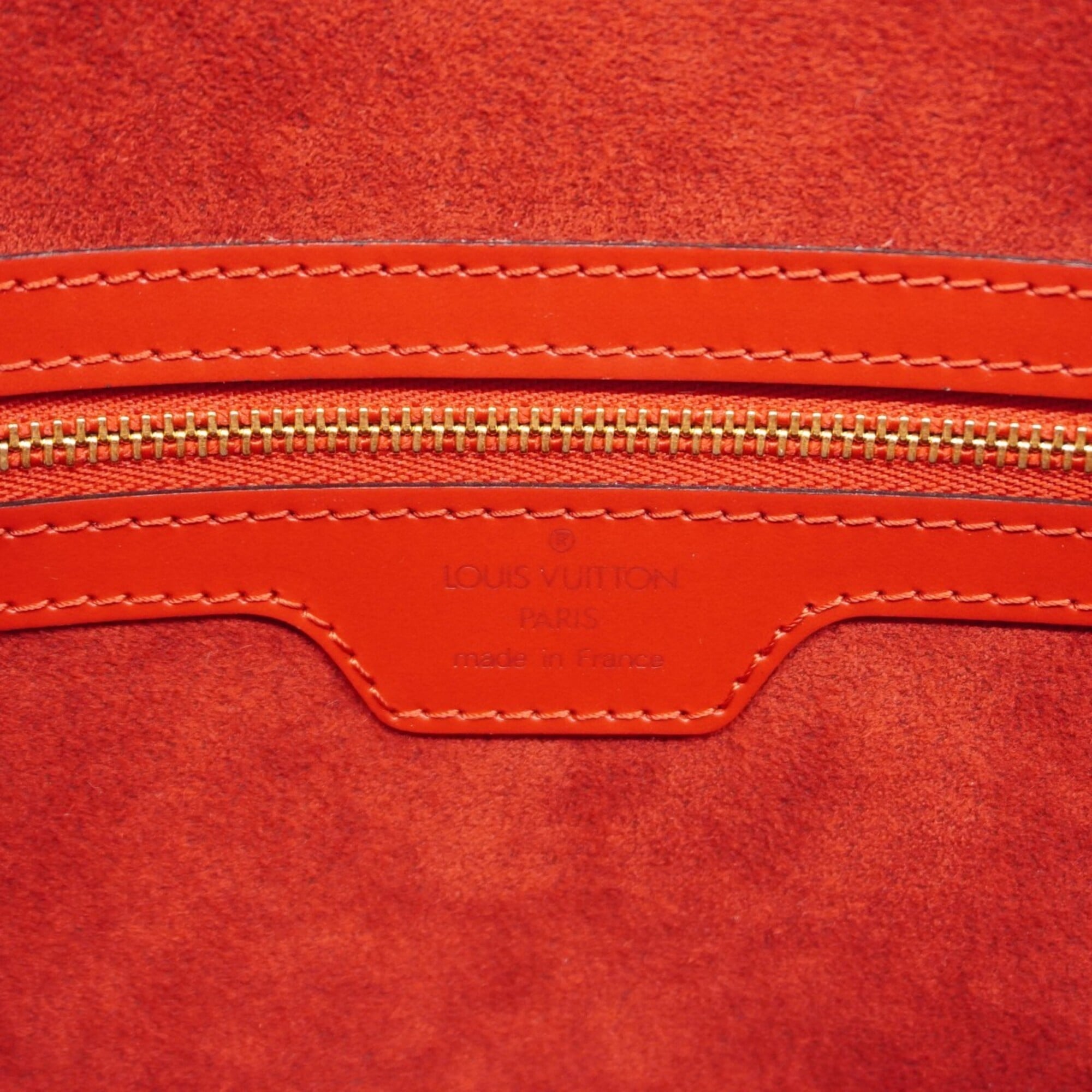Louis Vuitton Castilian Red Shoulder Bag (Pre-Owned)
