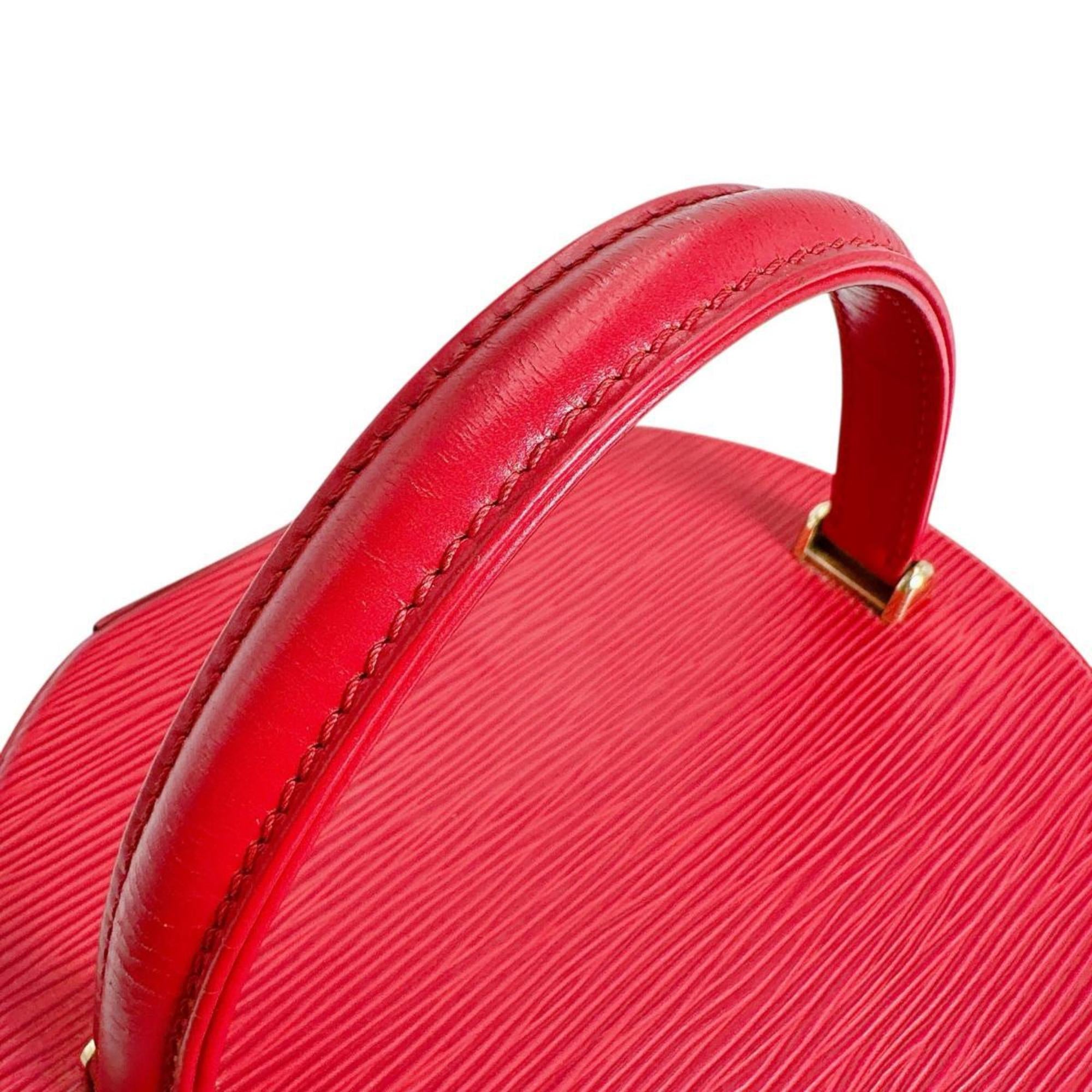 Louis Vuitton Epi Red Color Epi Leather Handbag (Pre-Owned)