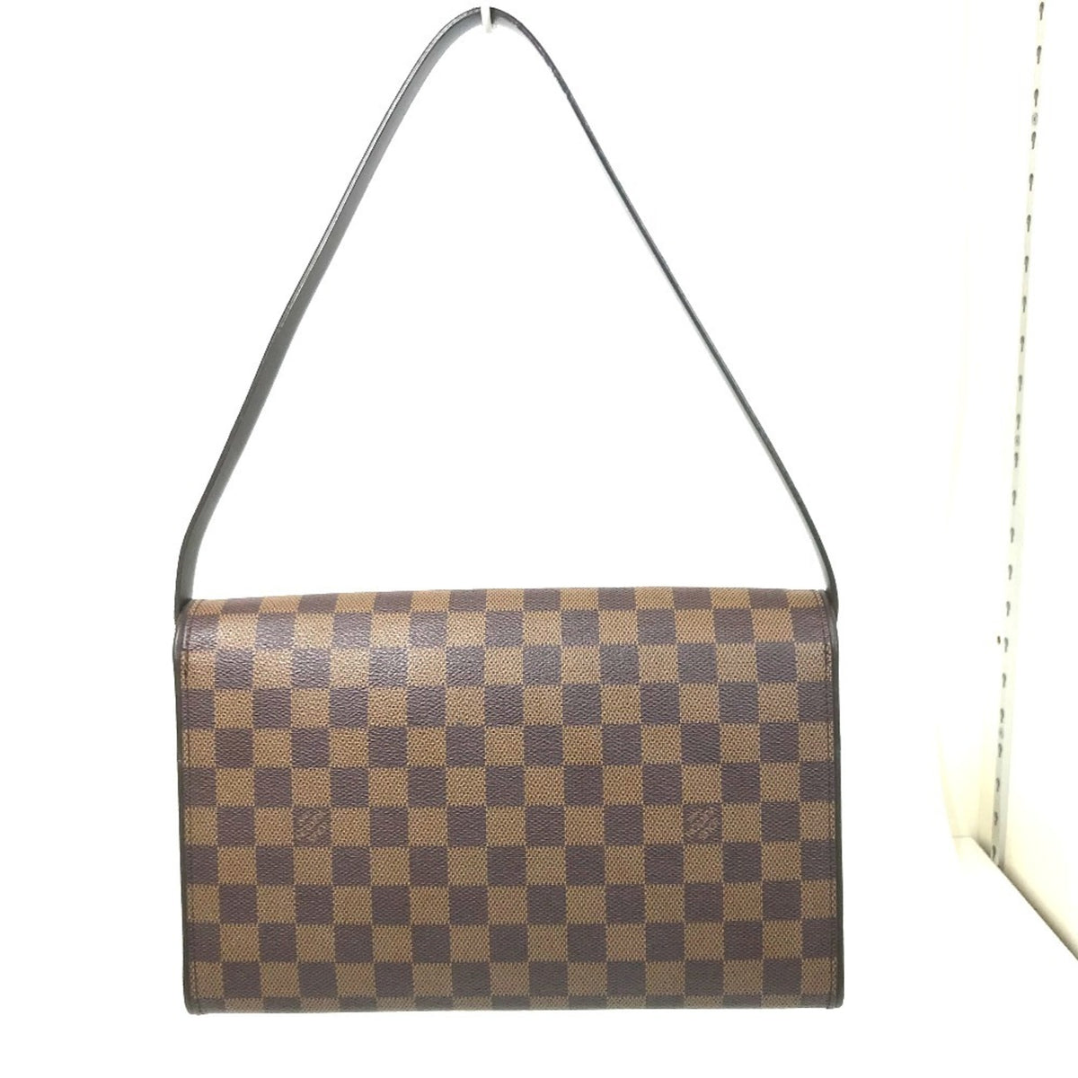 Louis Vuitton Brown Ebene Damier Canvas Shoulder Bag (Pre-Owned)