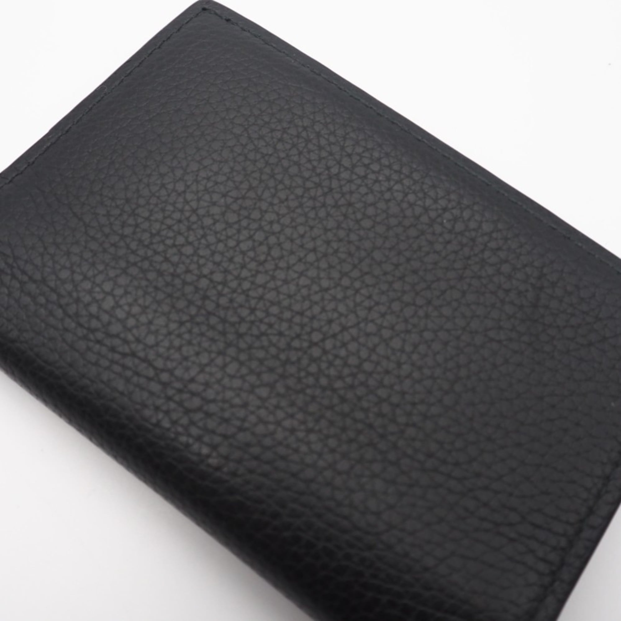 Christian Dior Leather Card Wallet (Pre-Owned)