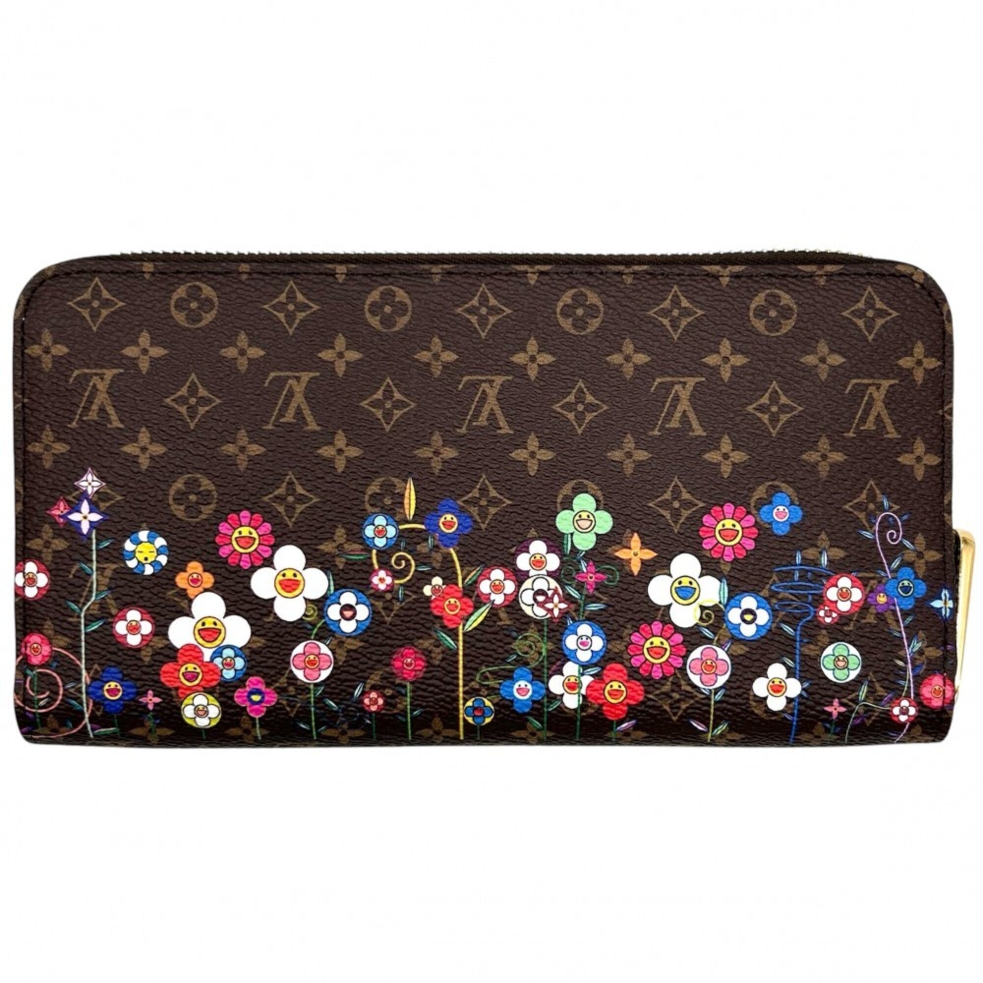 Louis Vuitton Brown Monogram Long Wallet (Bi-Fold) (Pre-Owned)