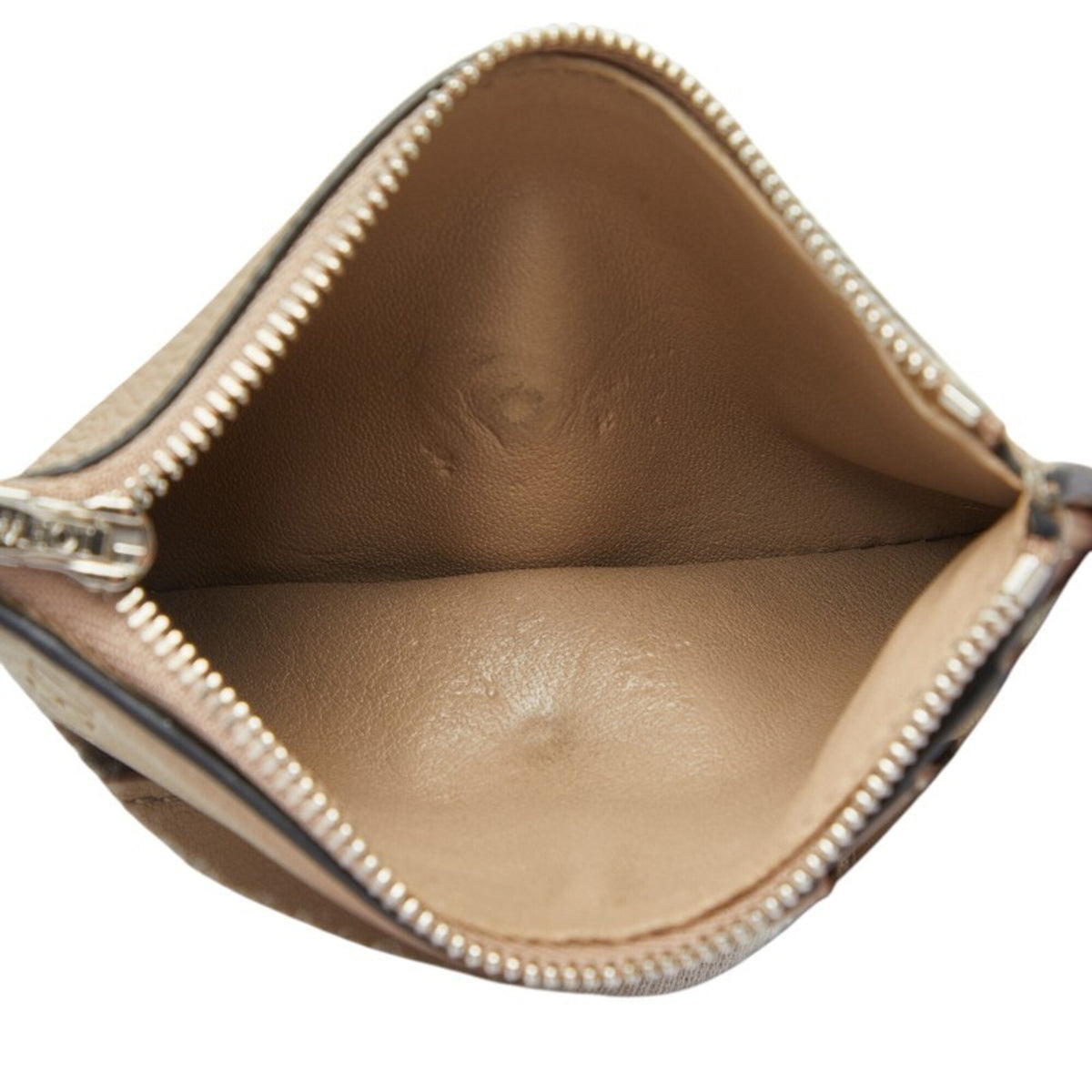 Loewe Beige Leather Wallet (Tri-Fold) (Pre-Owned)