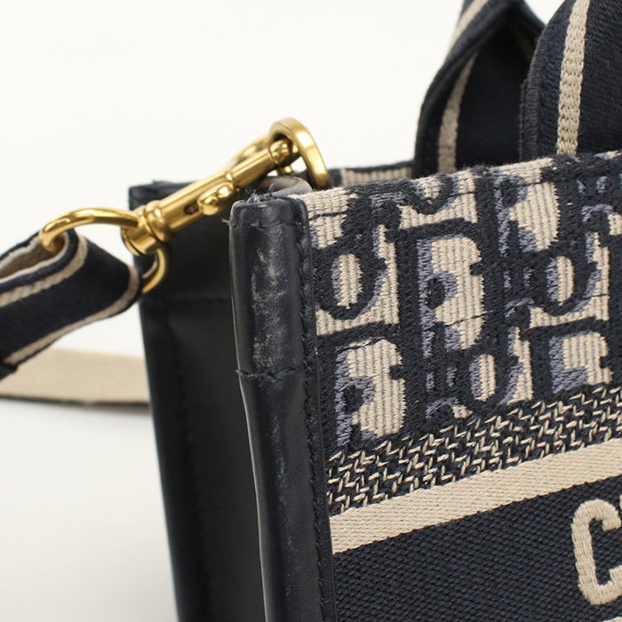 Christian Dior Navy Tote Bag (Pre-Owned)