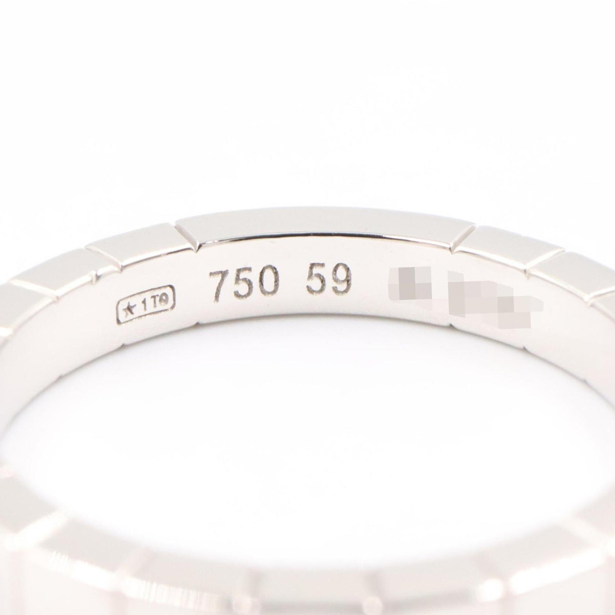 Cartier White Gold White Gold (18K) Band Ring (Pre-Owned)