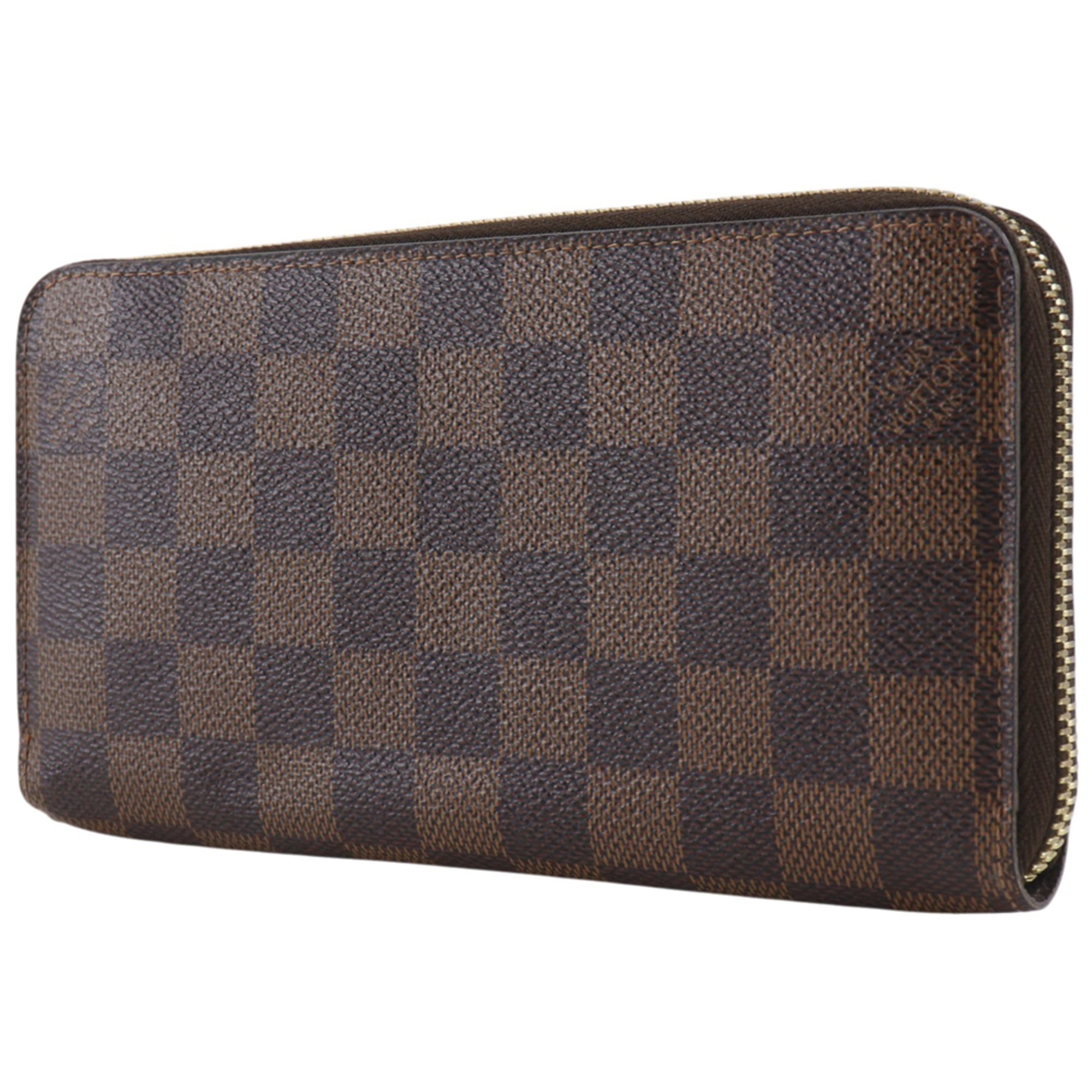 Louis Vuitton Brown Ebene Galle Damier Canvas Long Wallet (Bi-Fold) (Pre-Owned)