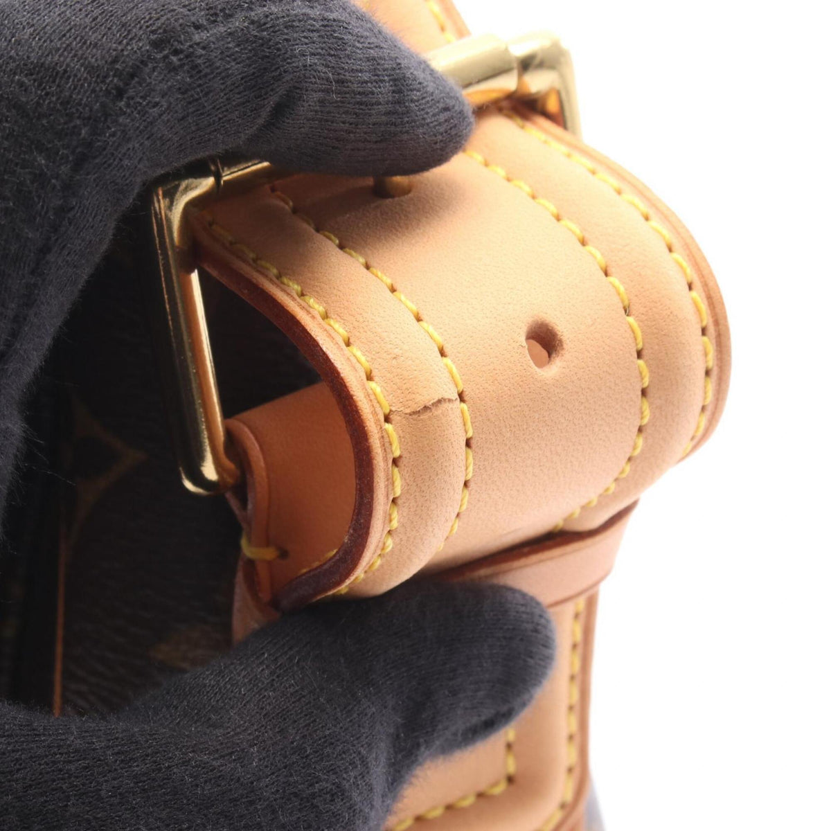 Louis Vuitton Monogram Brown Monogram Leather Shoulder Bag (Pre-Owned)