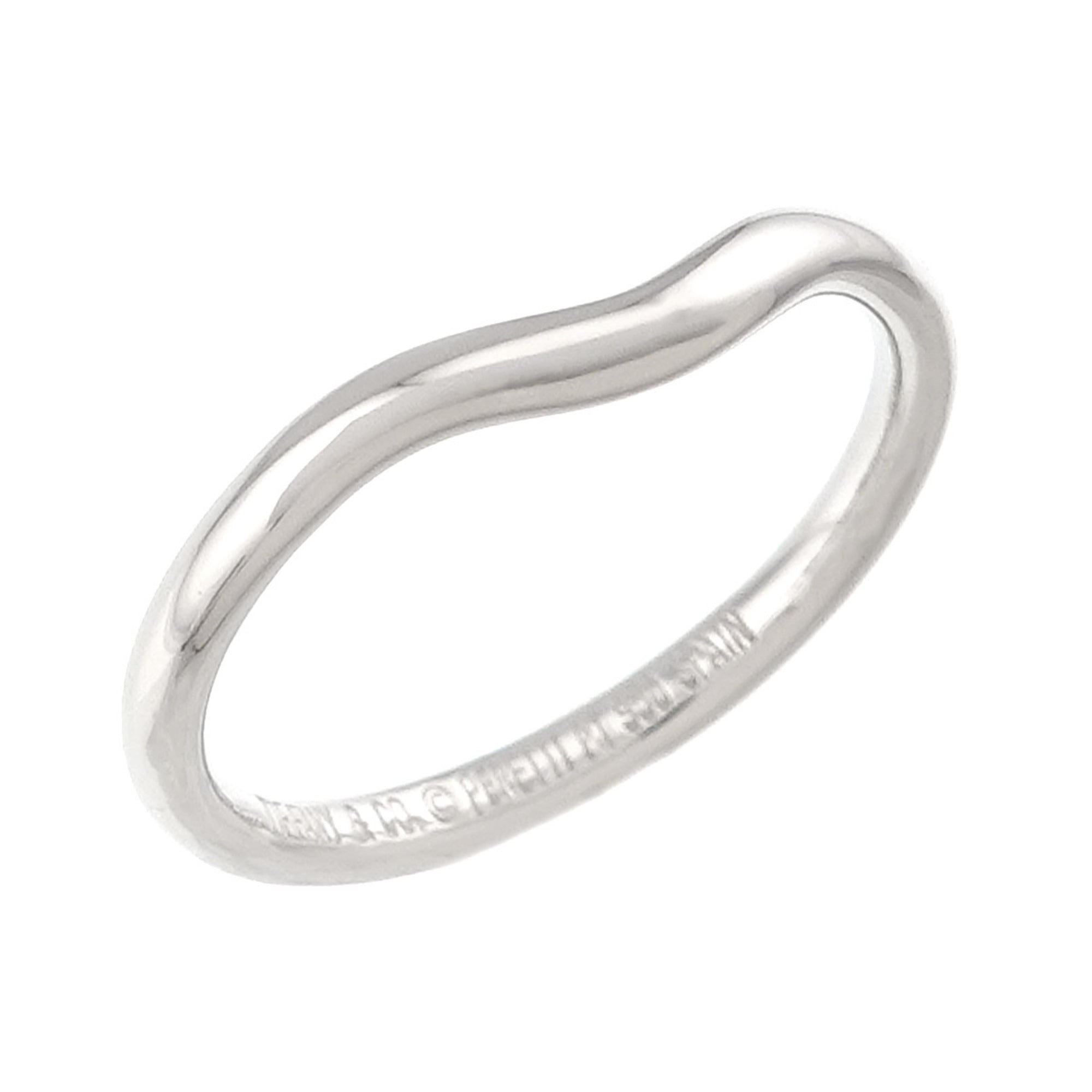 Tiffany Platinum 950 Band Ring (Pre-Owned)