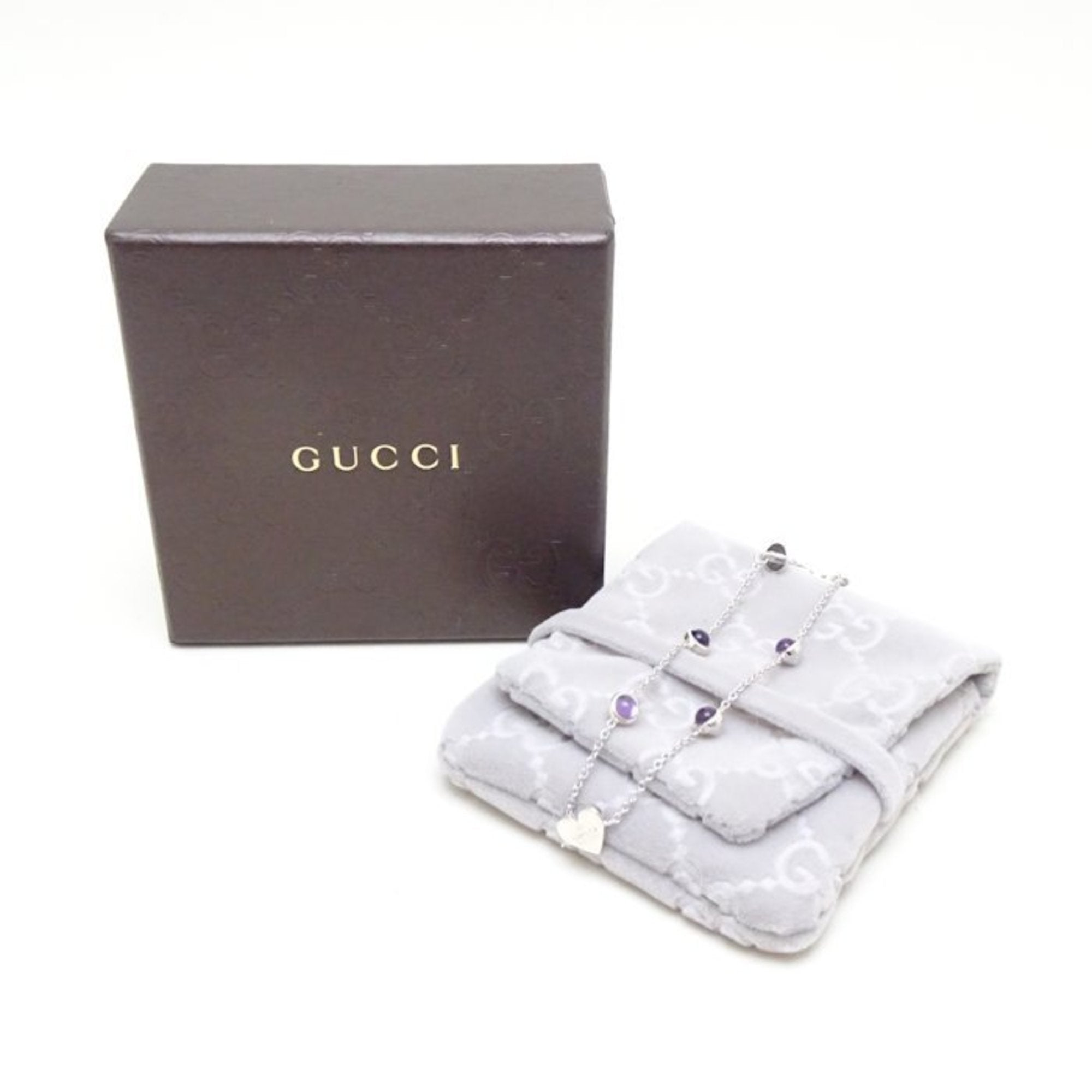 Gucci Silver Silver 925 Charm Bracelet (Pre-Owned)