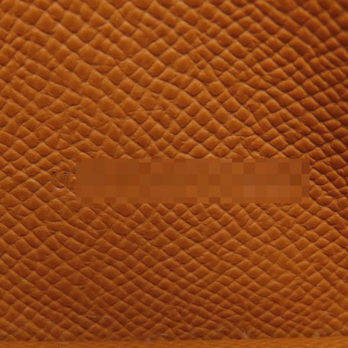 Hermes Gold Brown Epsom Leather Long Wallet (Bi-Fold) (Pre-Owned)