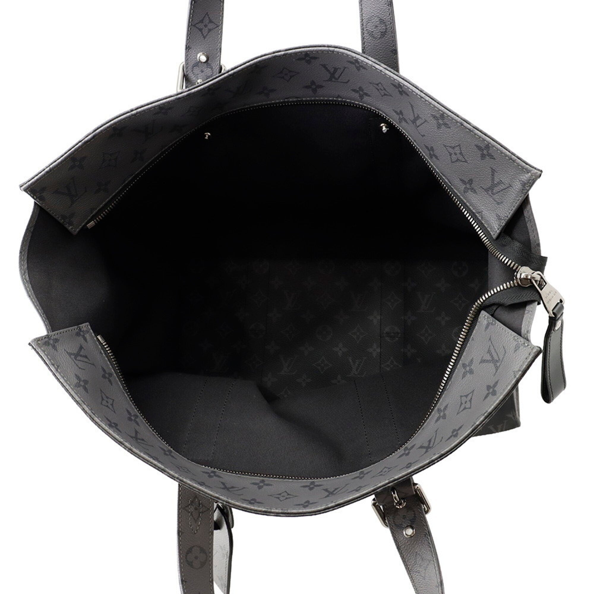 Louis Vuitton Monogram Eclipse Black Noir Monogram Eclipse Handbag Tote Bag (Pre-Owned)