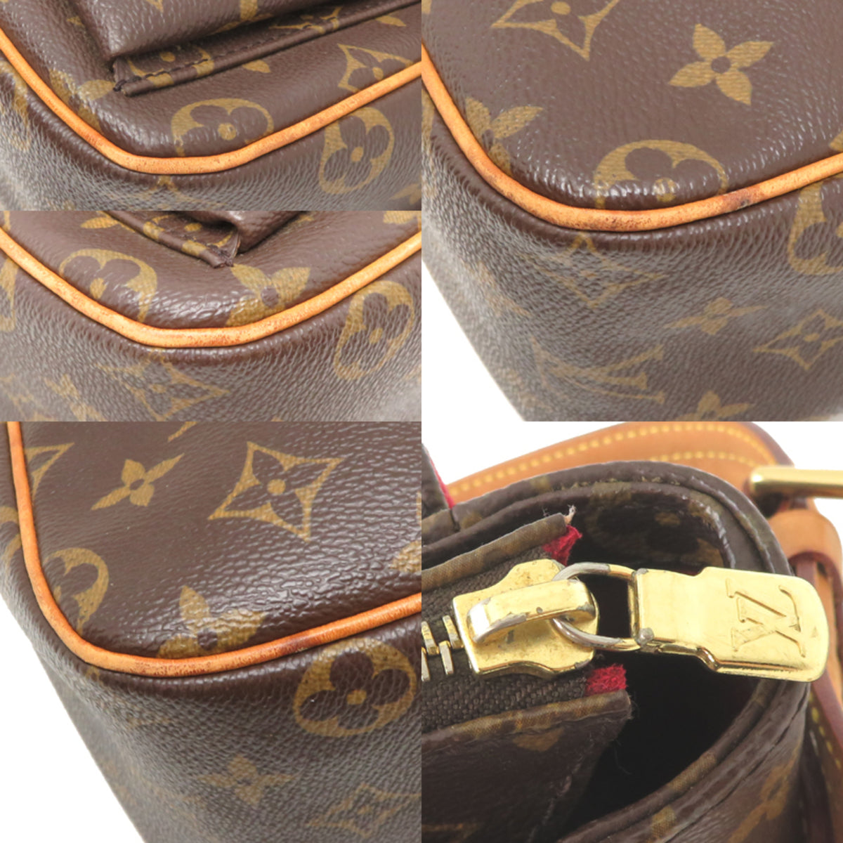 Louis Vuitton Brown Monogram Shoulder Bag (Pre-Owned)